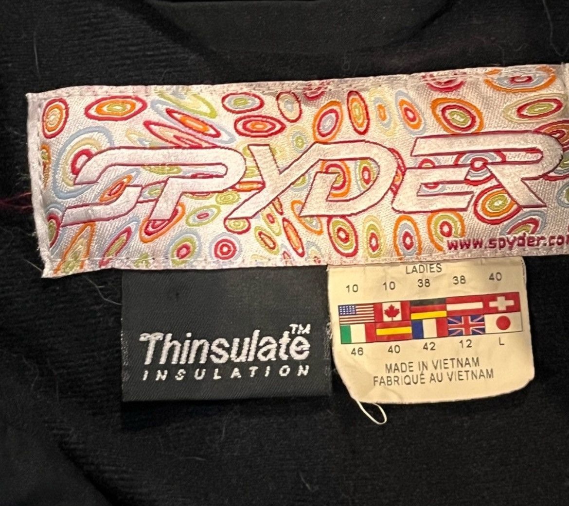 Vintage SPYDER Thinsulate Insulation SKI Jacket Size 10