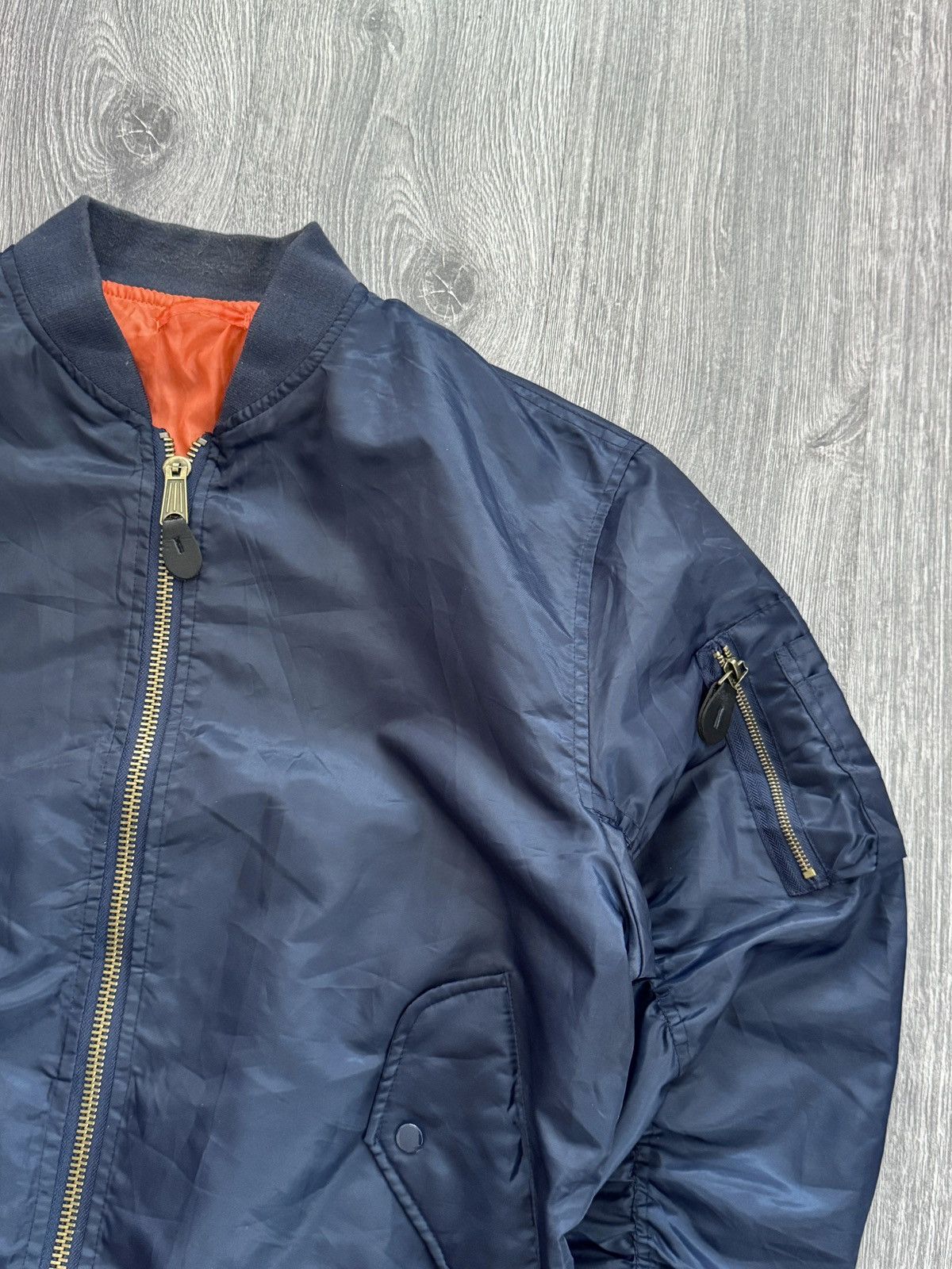 Alpha Industries MA-1 US Flight Jacket - Navy Alpha Industries style Size US M / EU 48-50 / 2 - 2 Thumbnail