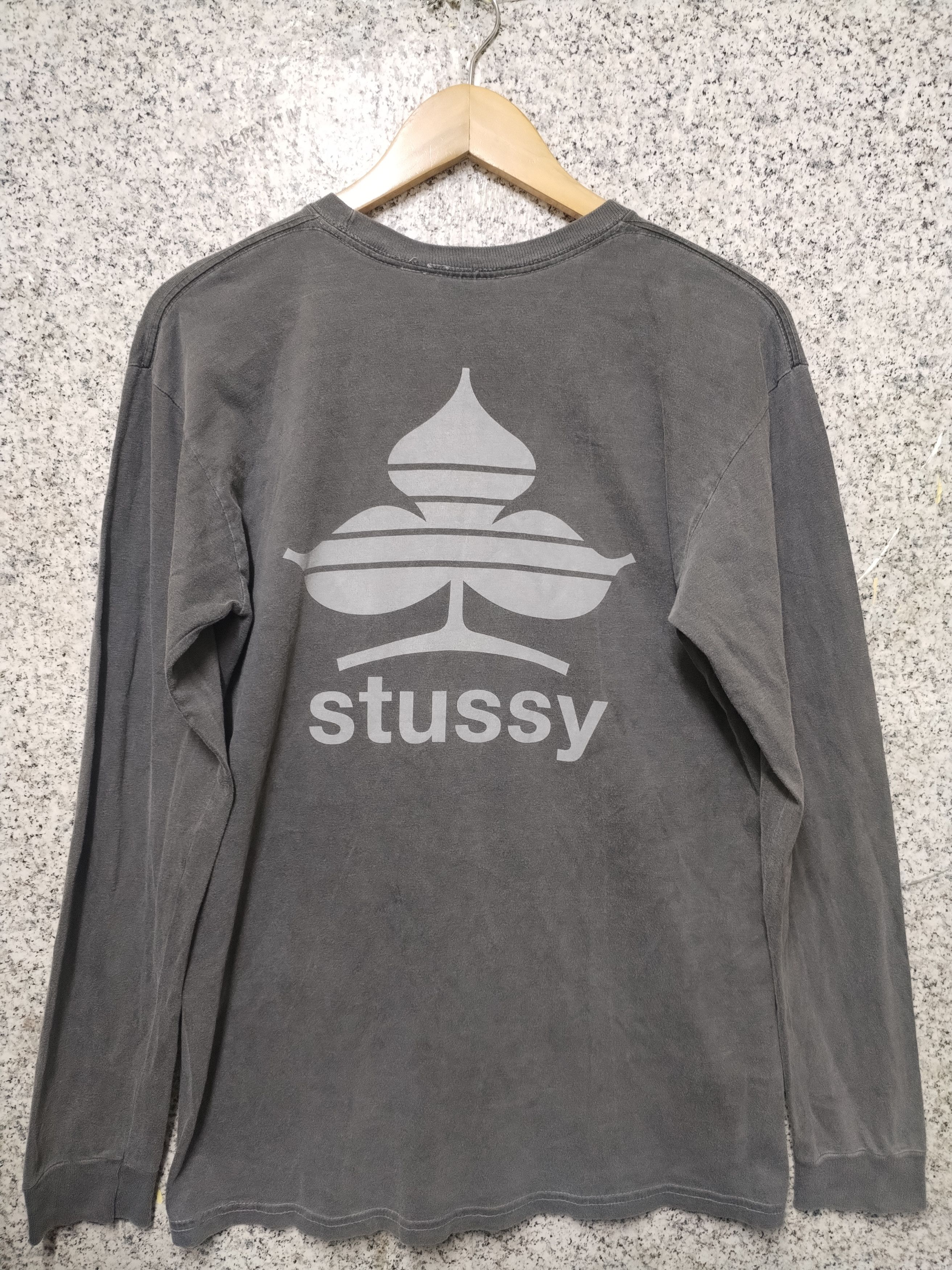 Stussy Thrashed Sun Faded Stussy Shirt Distressed Grunge Band Size US M / EU 48-50 / 2 - 2 Thumbnail
