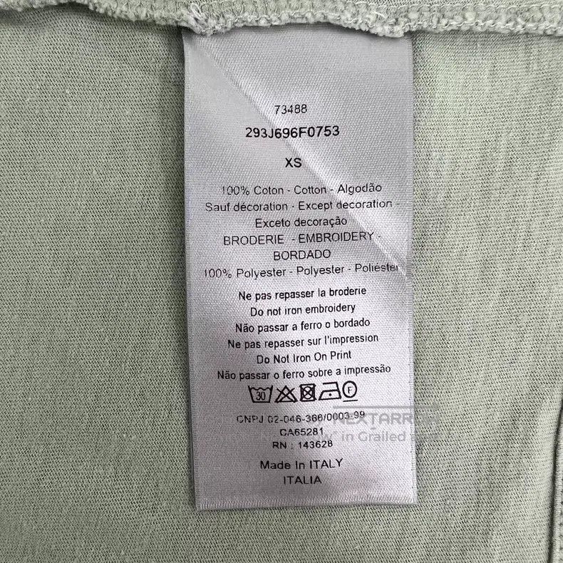 Dior Dior Green landscape printed cotton round-neck short-sleev Size US XS / EU 42 / 0 - 7 Thumbnail