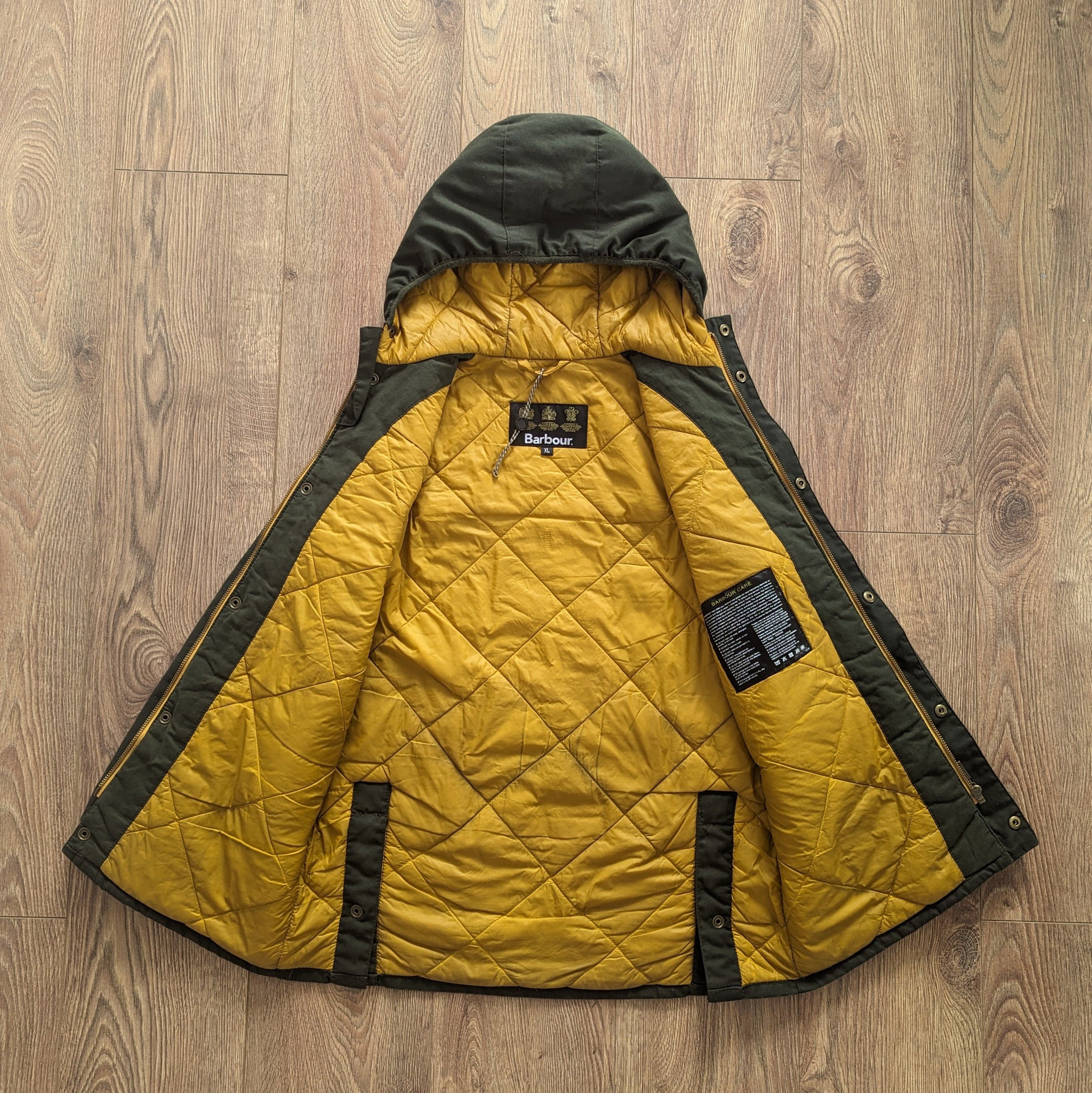 Barbour Barbour Boys Durham Wax Jacket Size XL Junior Waxed Cotton Size US XL / EU 56 / 4 - 12 Thumbnail
