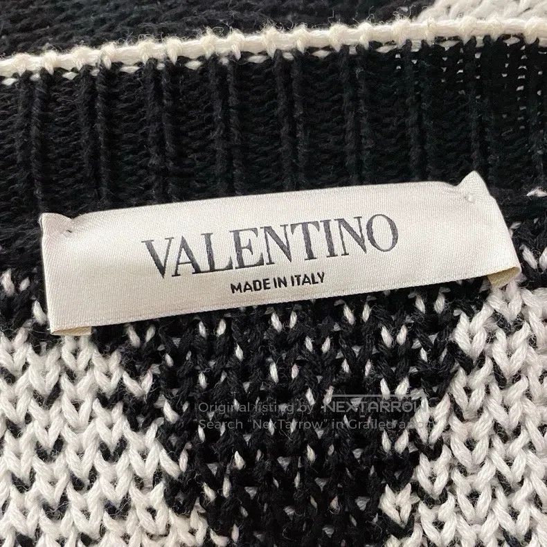 Valentino Valentino Black and white striped cardigan Size XS / US 0-2 / IT 36-38 - 5 Thumbnail