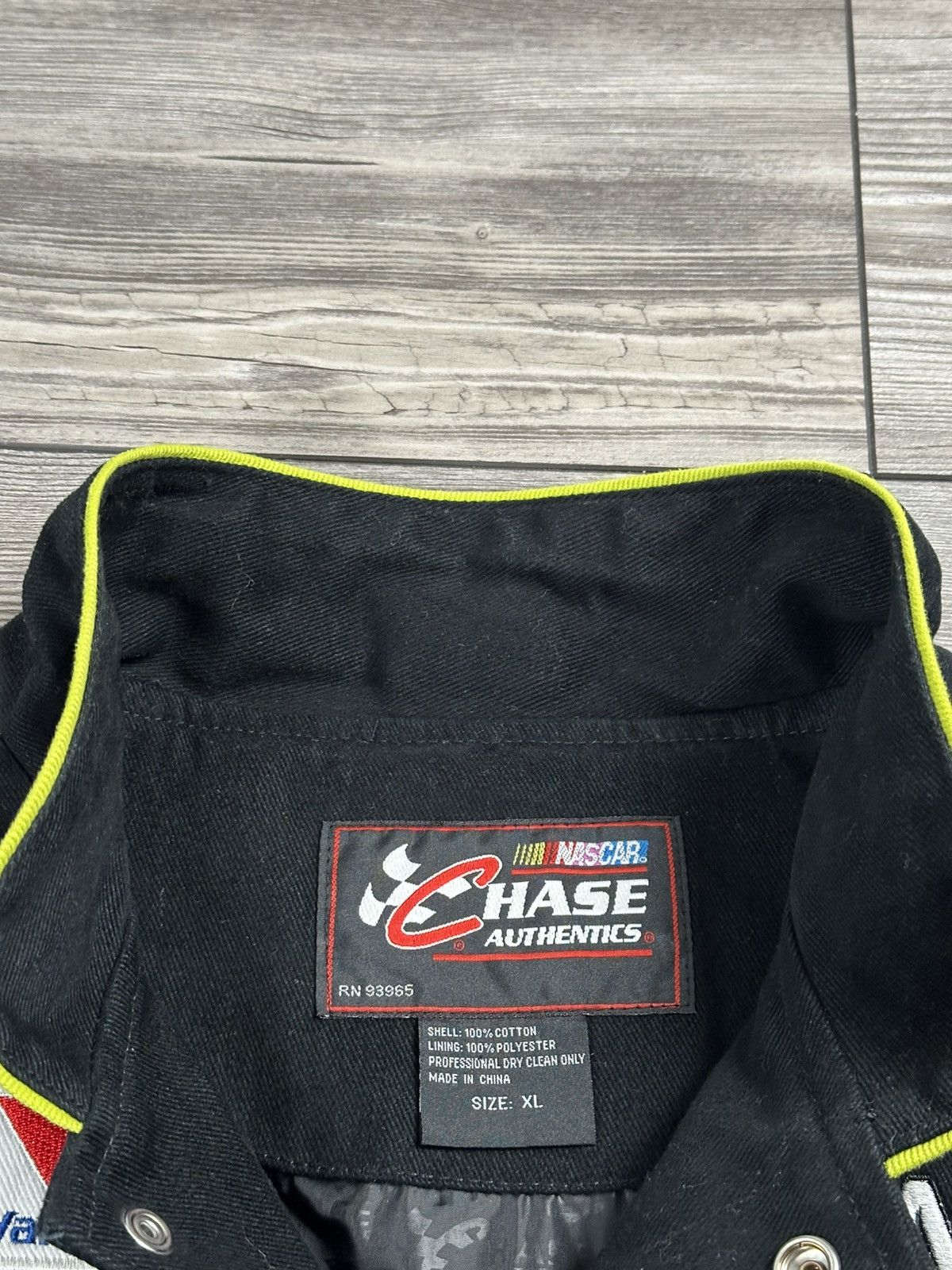 Chase Authentics × NASCAR Vintage Y2K Carl Edwards Chase Authentics Nascar Jacket Size US XL / EU 56 / 4 - 7 Thumbnail