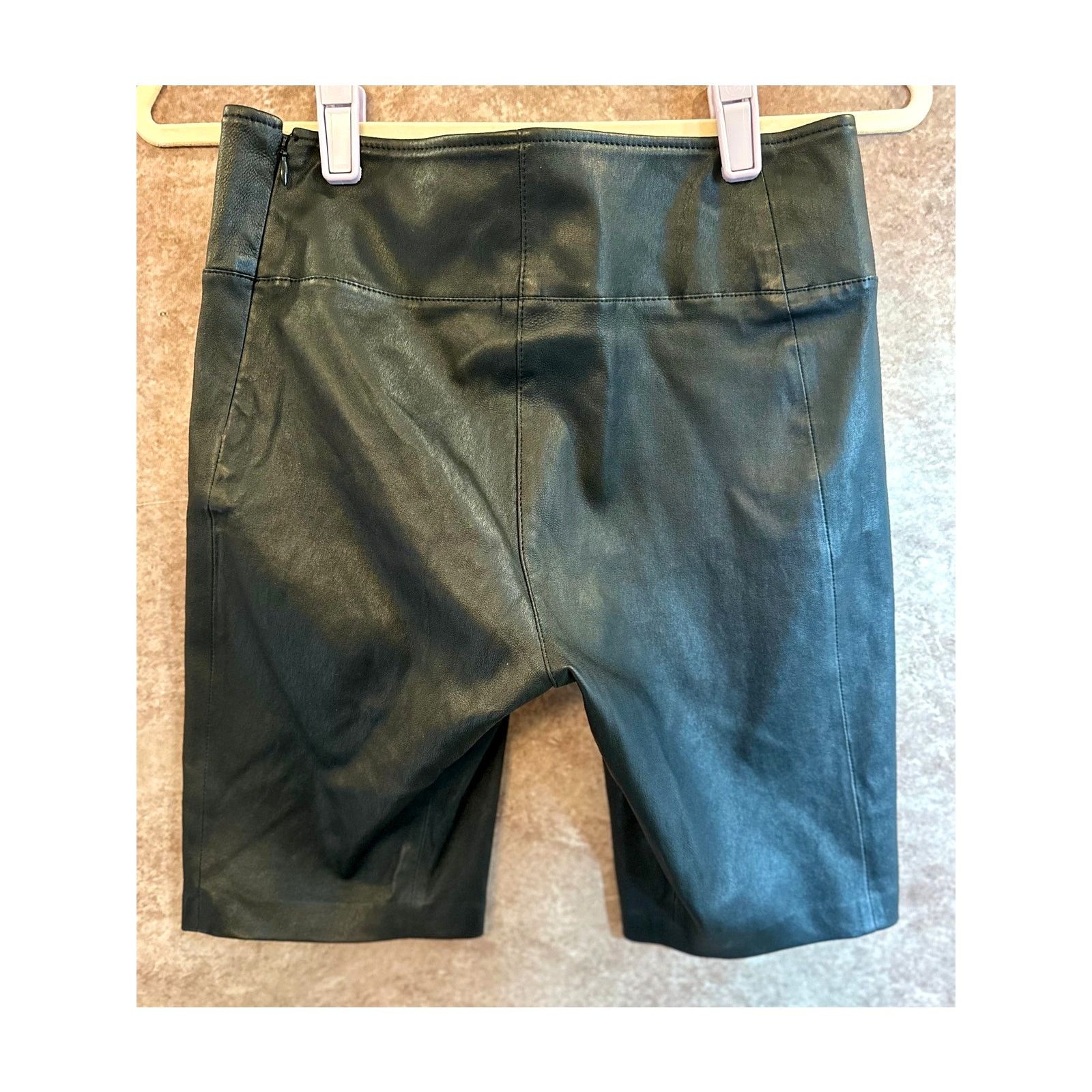 Other Lita by Ciara Leather Biker Shorts - 100% Lamb Leather 4 Size 27" / US 4 / IT 40 - 11 Thumbnail