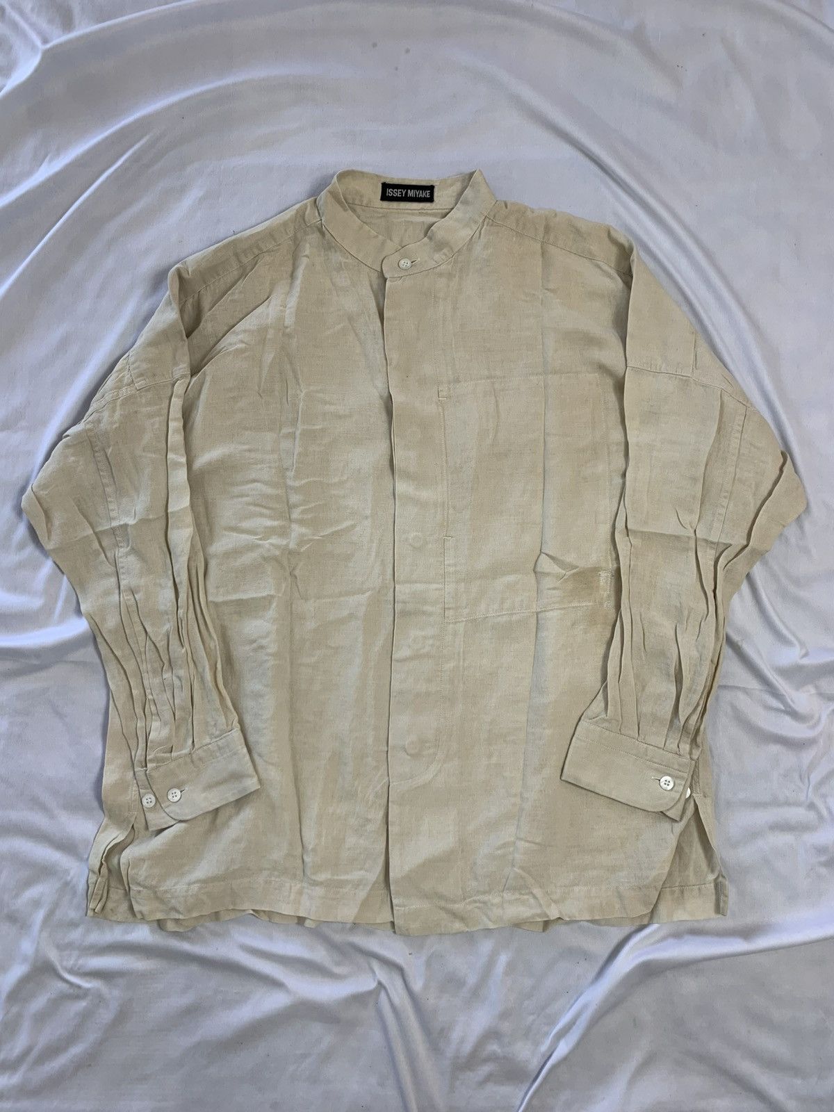 Issey Miyake 80s vintage issey miyake linen shirt Size US M / EU 48-50 / 2 - 4 Thumbnail