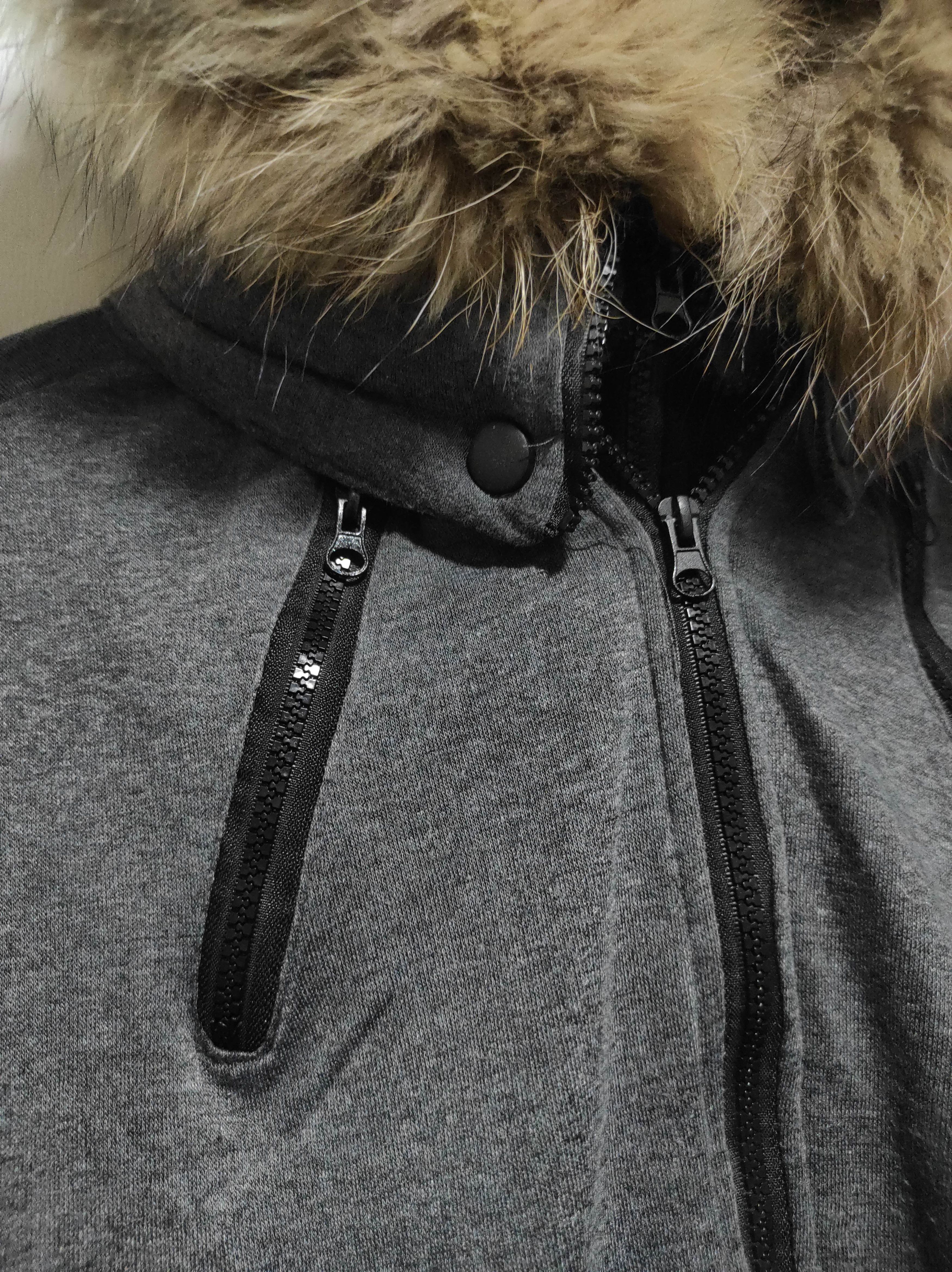 Hysteric Glamour Gray Double Layer Zipper Fur Hoodie Lgb Style Size US S / EU 44-46 / 1 - 6 Thumbnail