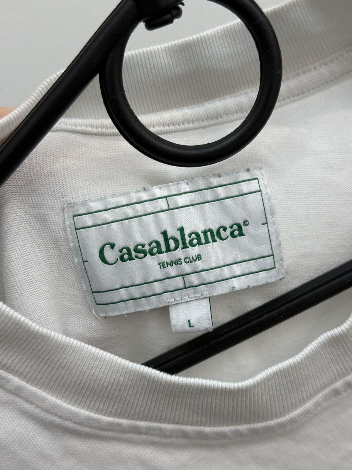 Casablanca Casablanca Tennis Monaco T Shirt Size US L / EU 52-54 / 3 - 3 Thumbnail