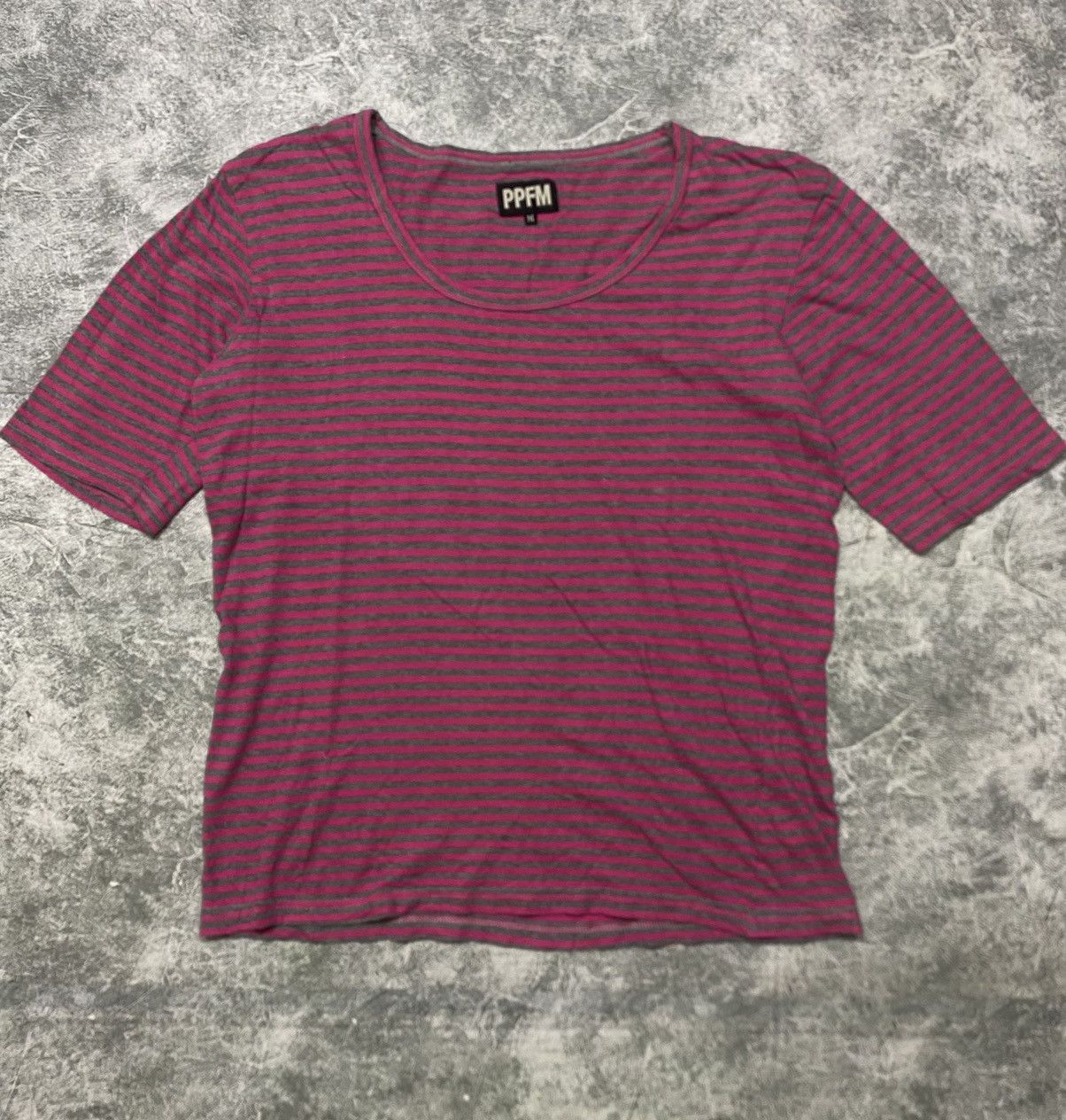 Japanese Brand × PPFM PPFM Stripe Tee Size US M / EU 48-50 / 2 - 1 Thumbnail