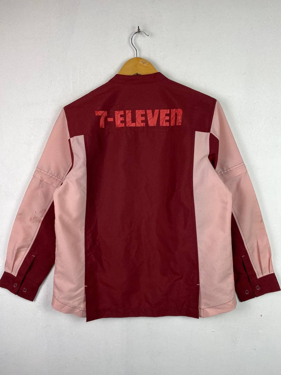 Japanese Brand vintage 7 eleven work shirt removable sleeves Size US M / EU 48-50 / 2 - 10 Thumbnail