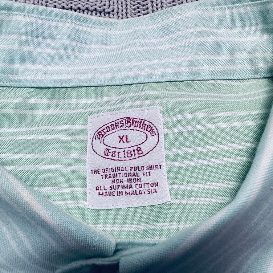 Brooks Brothers Brooks Brothers spring color block button down Size US XL / EU 56 / 4 - 4 Thumbnail