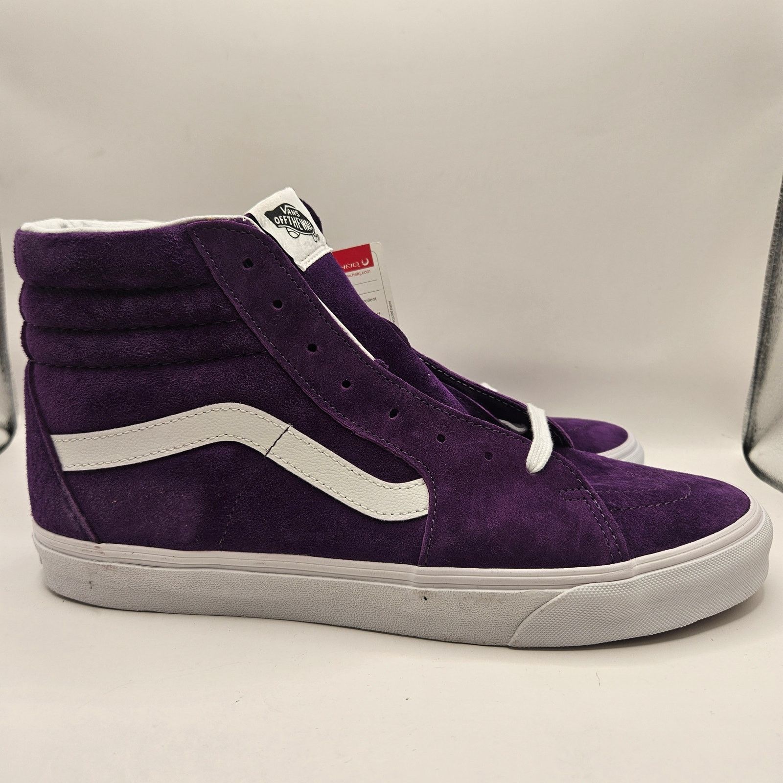 Vans VANS MEN'S 11.5 SK8-Hi PIG SUEDE ACAI PURPLE RARE SNEAKERS Size US 11.5 / EU 44-45 - 6 Thumbnail