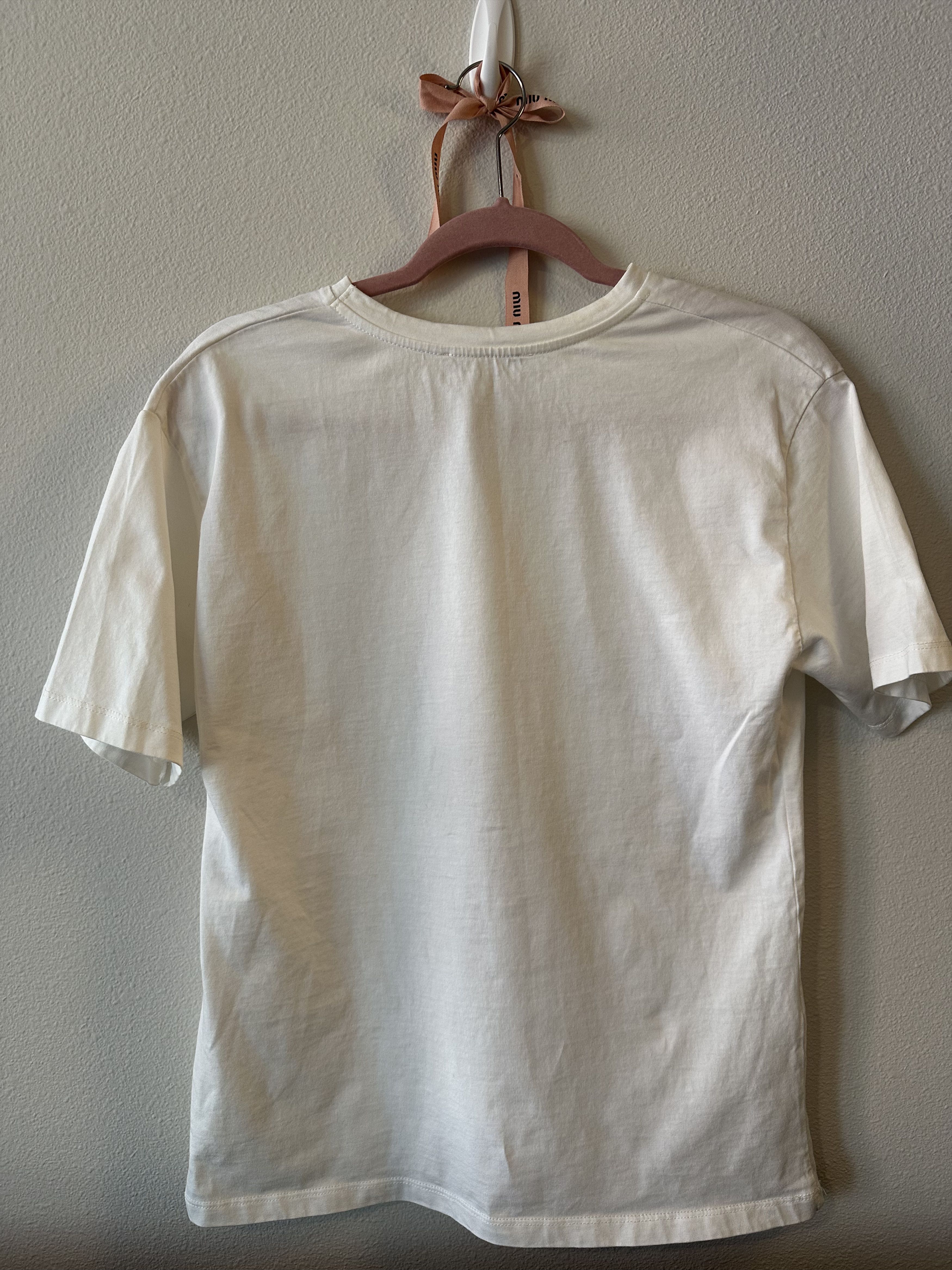Maison Kitsune Maison Kitsune Large Velvet Fox Head Patch Tee Size XXS / US 00 / IT 34 - 2 Thumbnail