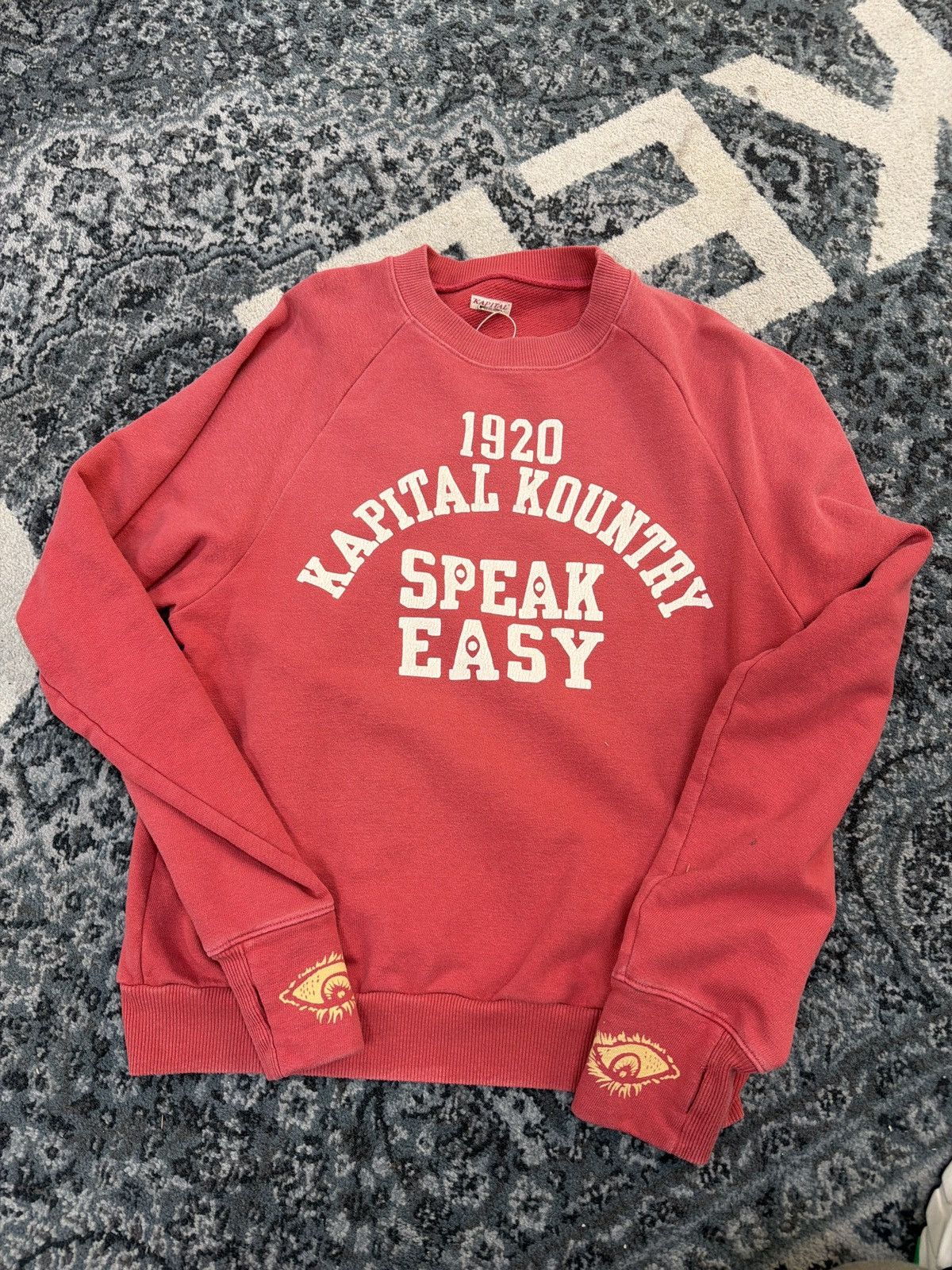 Kapital Kapital Kountry Speak Easy Crewneck red Size US L / EU 52-54 / 3 - 1 Thumbnail