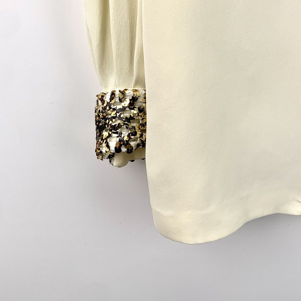 Chanel Chanel Inlaid Stand Collar Zipper Long Sleeve Shirt K26WX Size XS / US 0-2 / IT 36-38 - 4 Thumbnail