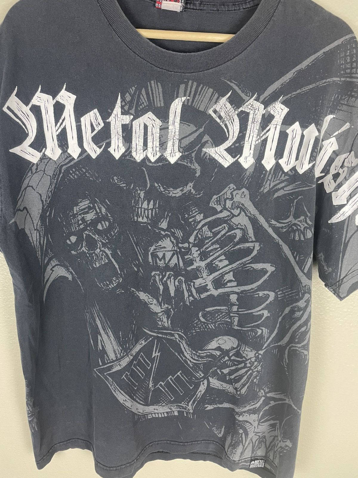 Metal Mulisha Vintage Metal Mulisha Shirt Skull Y2K LARGE AOP Size US L / EU 52-54 / 3 - 2 Thumbnail
