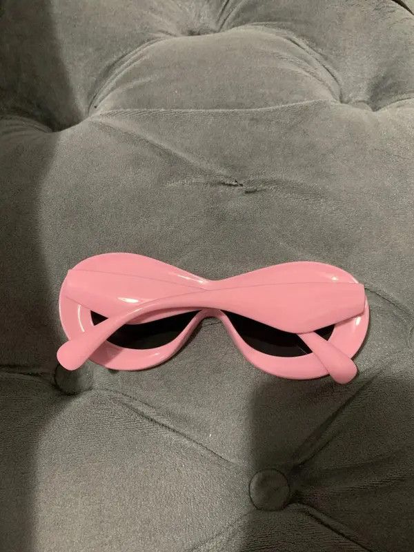 Electric Visual Pink Oval Candy Color Goggle Sun Glasses Size ONE SIZE - 2 Thumbnail