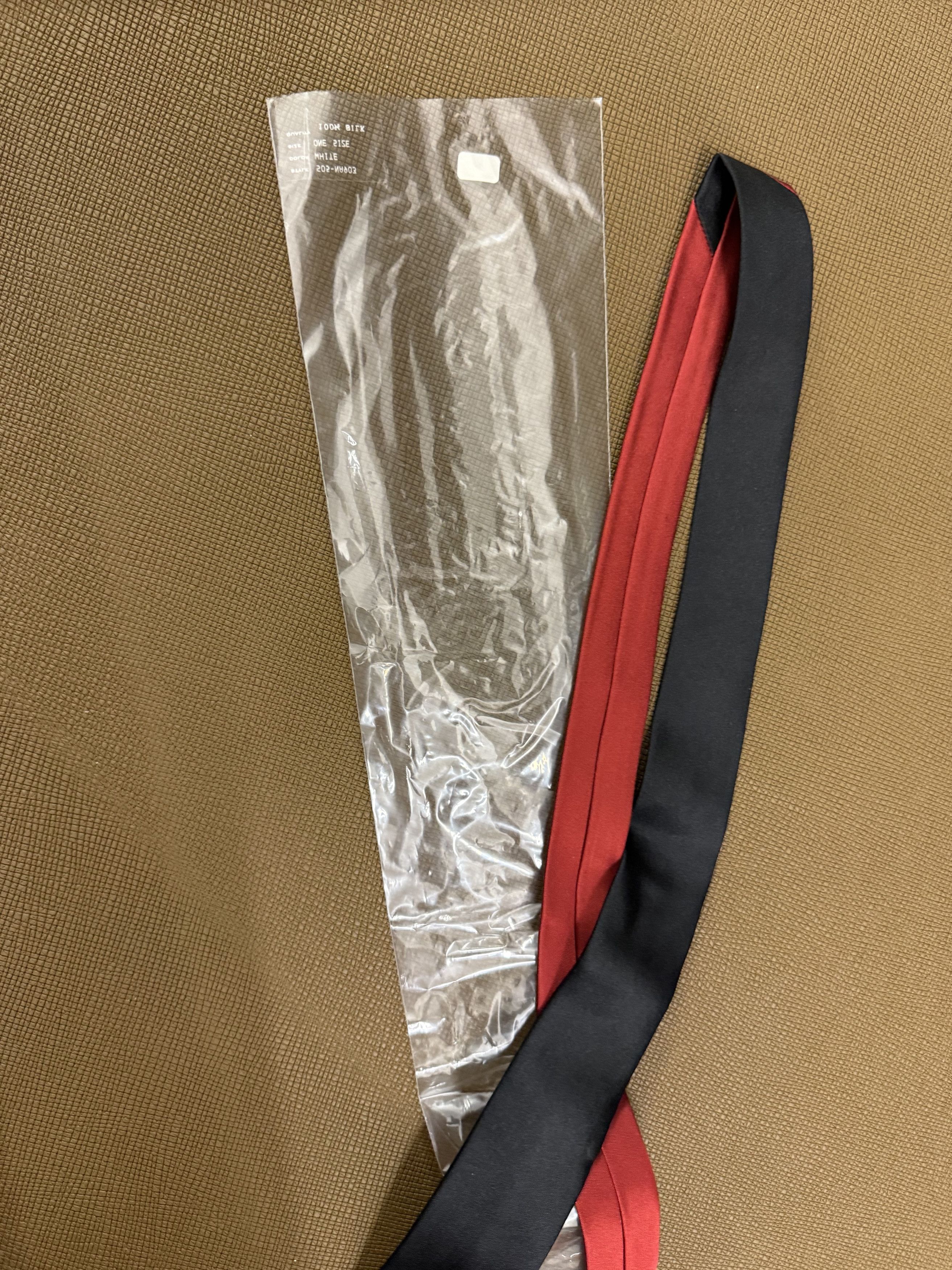 Number (N)ine Number (N)ine TIE -NEW !!! 100%SILK Size ONE SIZE - 6 Thumbnail