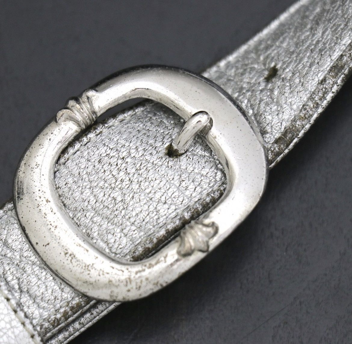 Chrome Hearts Chrome Hearts Silver Leather TAKA BAG Bag Small ch Cross Size ONE SIZE - 5 Thumbnail