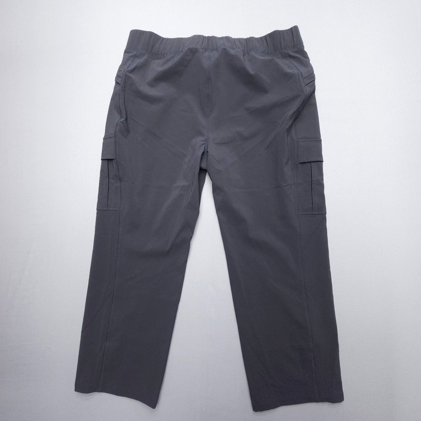 Eddie Bauer Eddie Bauer Pants Womens 16 Gray Pull Crop Hiking Travex Cargo Travel Tech Size 38" / US 16 / IT 52 - 2 Thumbnail
