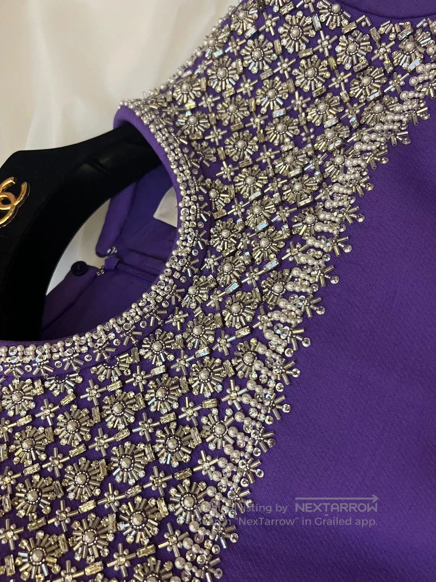 Valentino Valentino Purple Short. Size M / US 6-8 / IT 42-44 - 3 Thumbnail