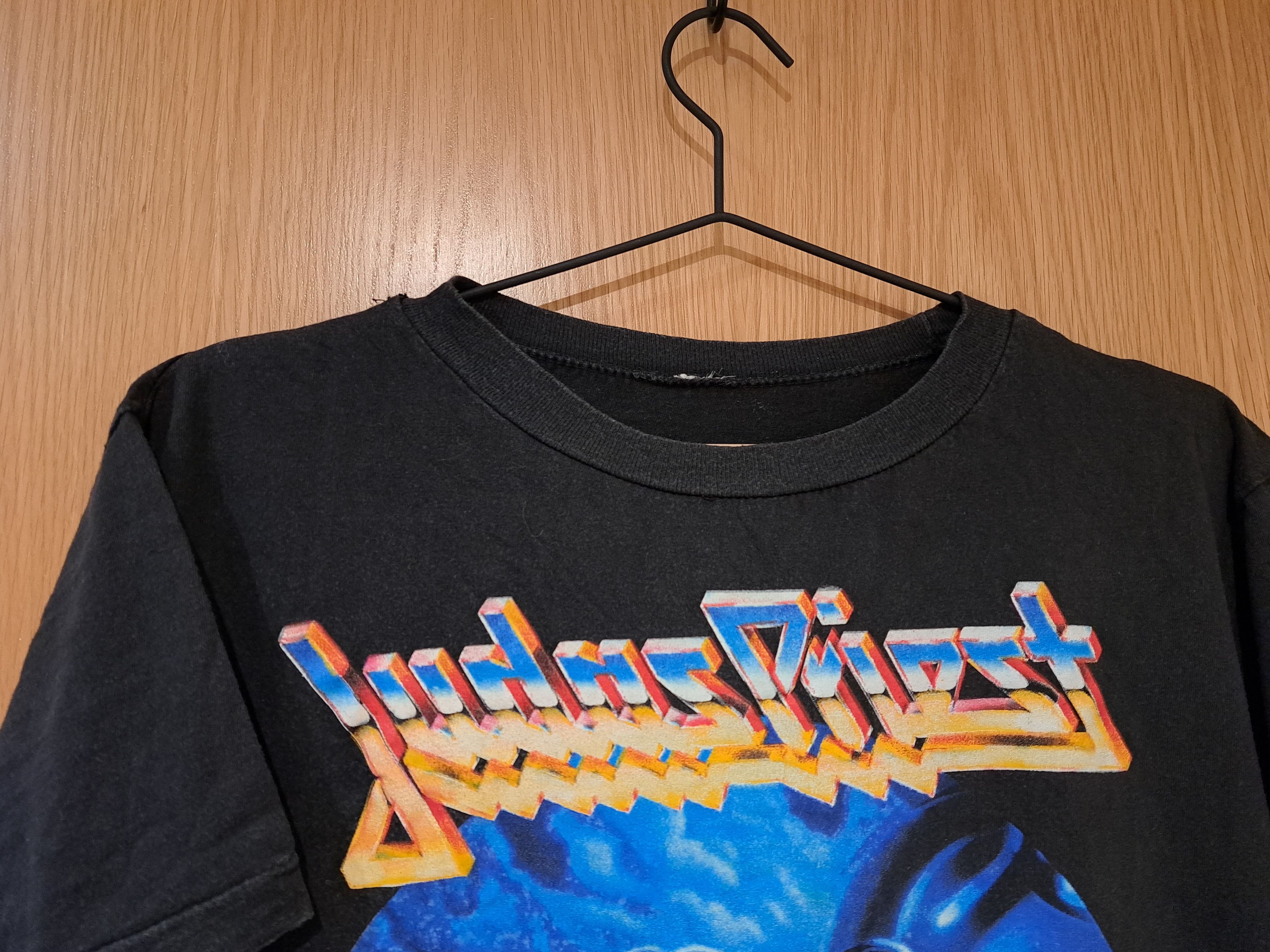 Band Tees × Vintage Vintage 1988 Judas Priest Ram It Down Tour T-Shirt Size US L / EU 52-54 / 3 - 2 Thumbnail