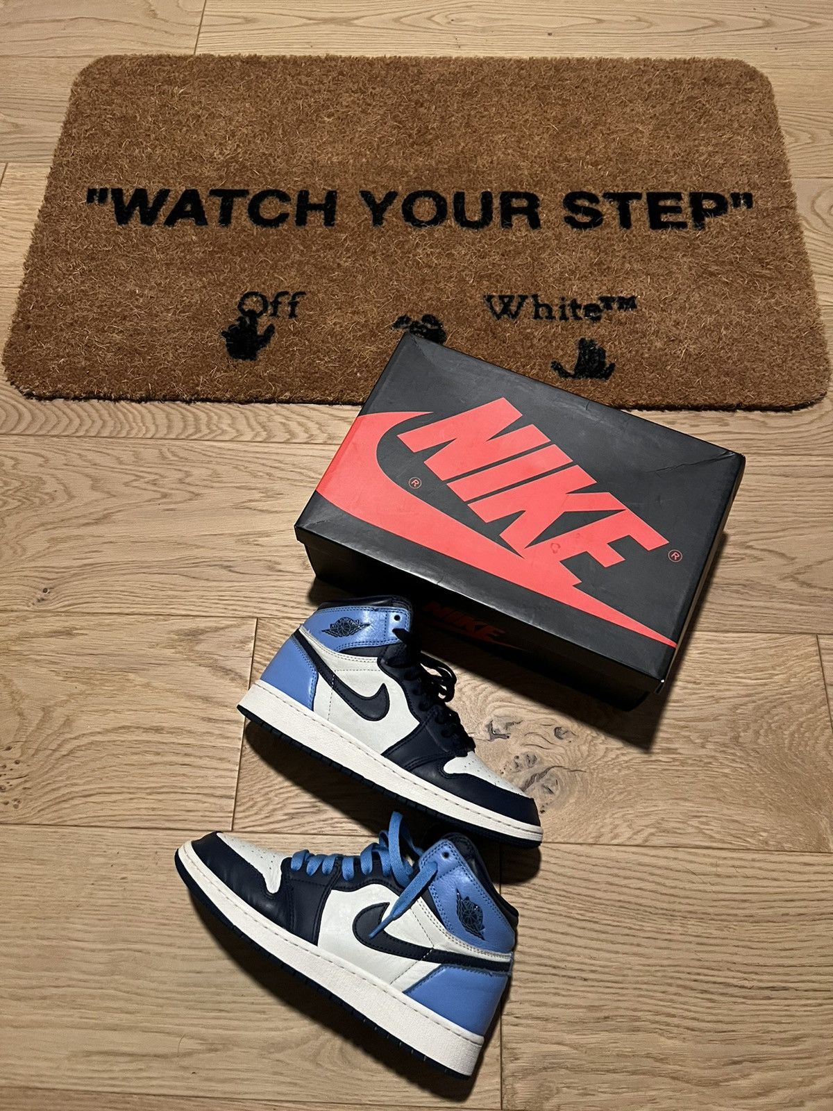 Jordan Brand Air Jordan 1 obsidian Size US 5.5 / EU 38 - 1 Thumbnail