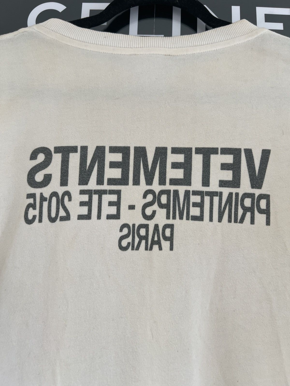 Vetements Vestments Printemps - Ete 2015 Paris Side Slit Hem Tee Size US M / EU 48-50 / 2 - 4 Thumbnail