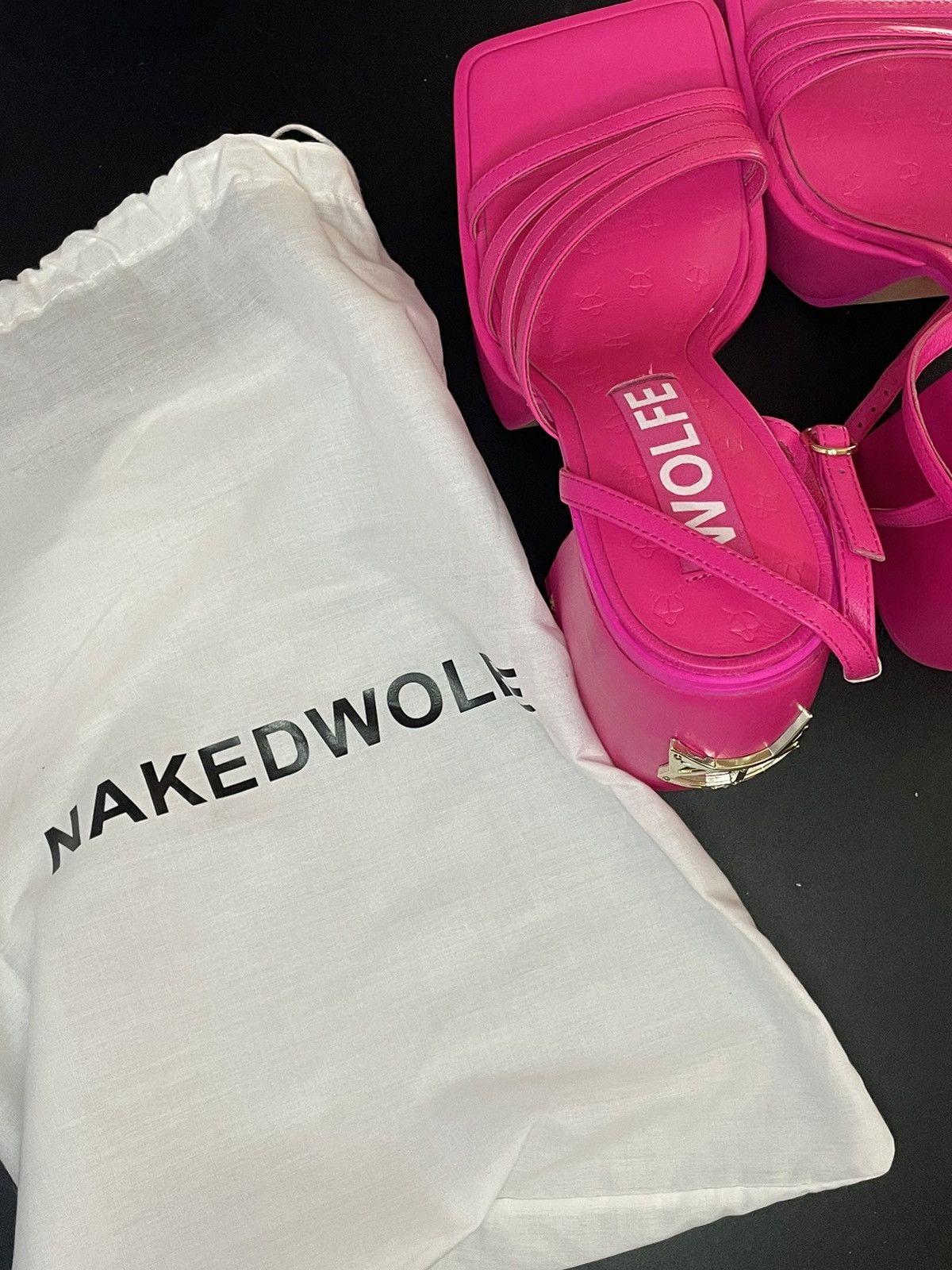 NAKED WOLFE NAKED WOLFE PLATFORM HEELS NEVER WORN Size US 10 / IT 40 - 1 Thumbnail
