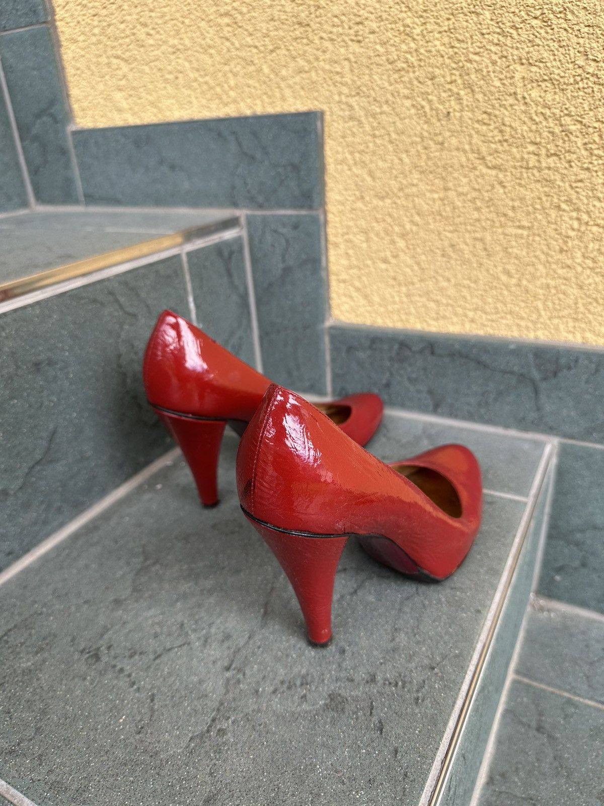 Dolce & Gabbana Dolce Gabbana Vintage Heels Luxury Shoes DG 36 Made In Italy Size US 6 / IT 36 - 7 Thumbnail