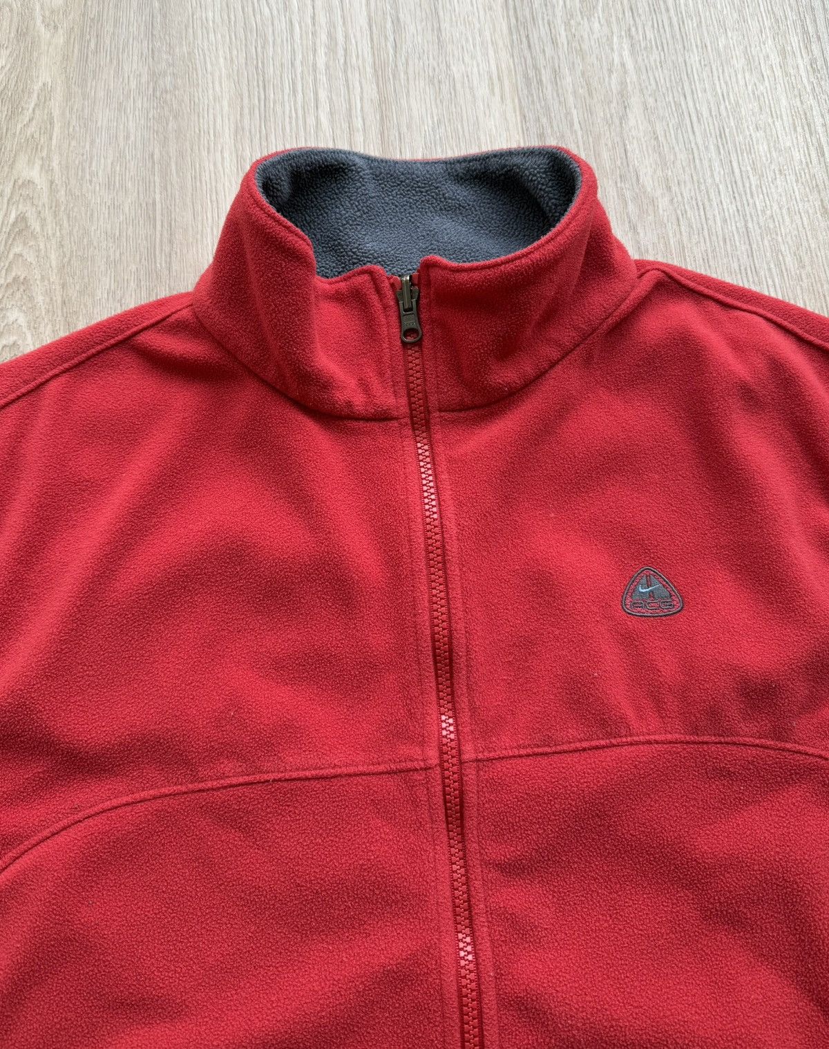Nike ACG Vintage Nike Acg Red Fleece Vest Therma Fit Size US XL / EU 56 / 4 - 5 Thumbnail