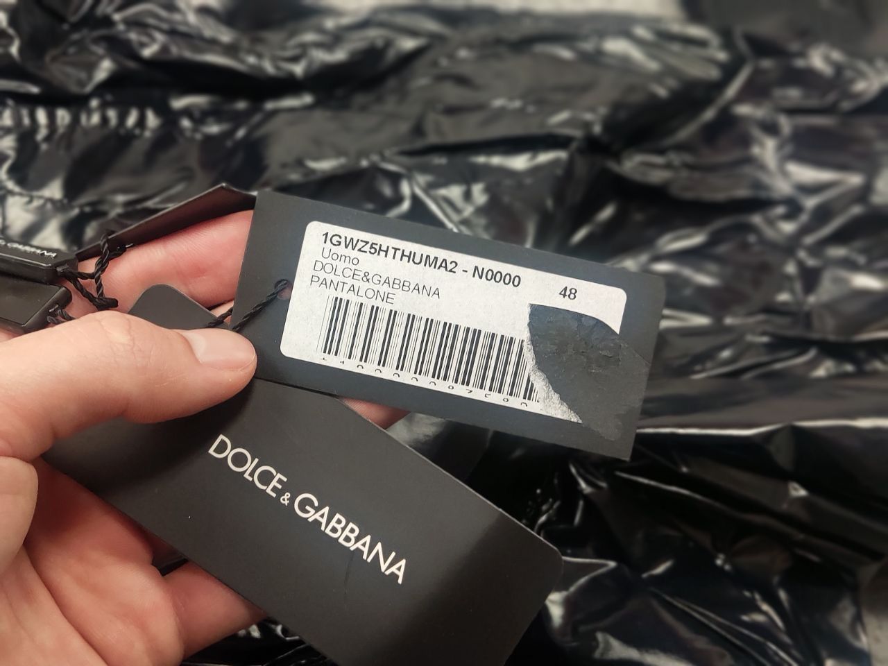 Dolce & Gabbana Dolce & Gabbana New Pants Shining lacquer Nylon Men Trouser Size US 32 / EU 48 - 20 Thumbnail