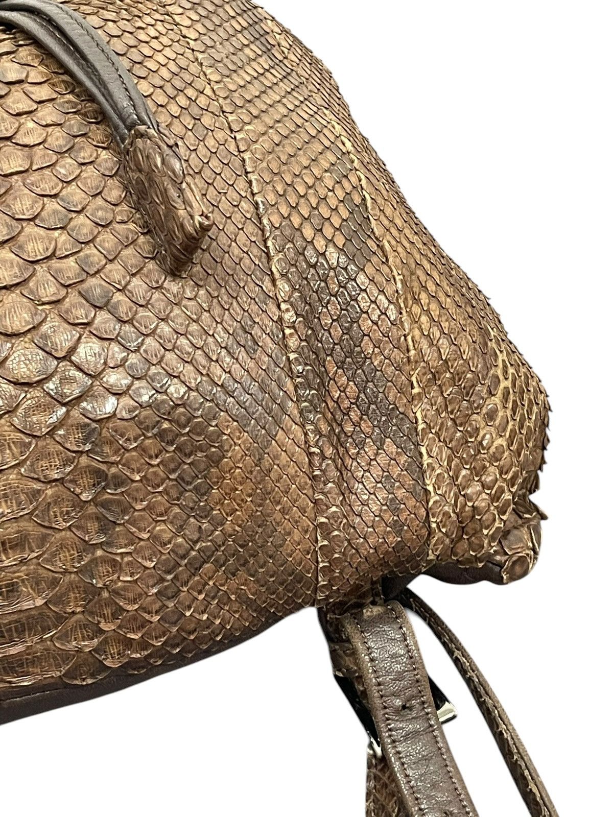 Genuine Leather Phyton Skin Arukan Takaya Backpack prad julius miri 1🟩1 Size ONE SIZE - 10 Thumbnail