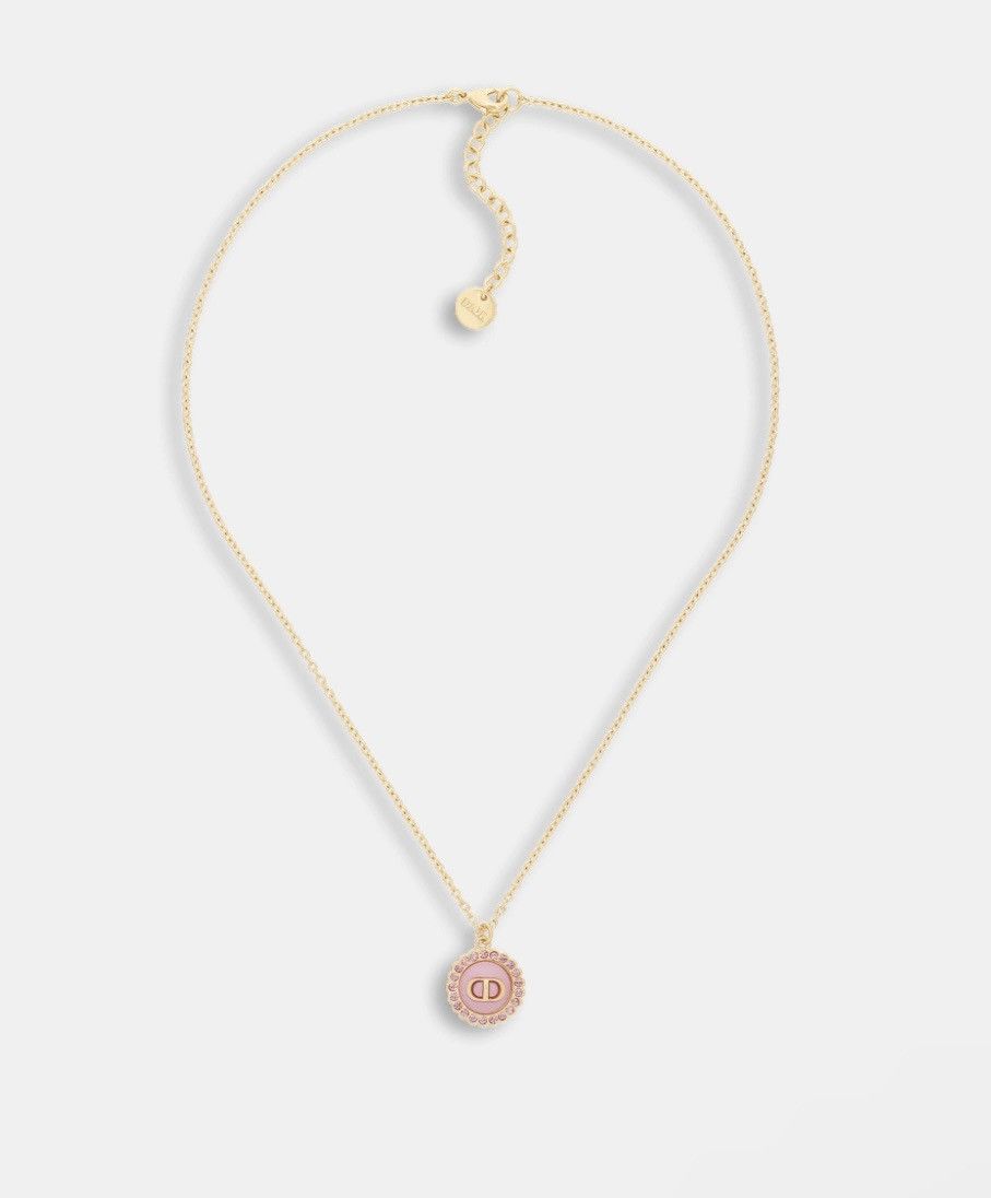 Dior Christian Dior PETIT CD BAROQUE NECKLACE Gold-Finish Metal Size ONE SIZE - 2 Thumbnail
