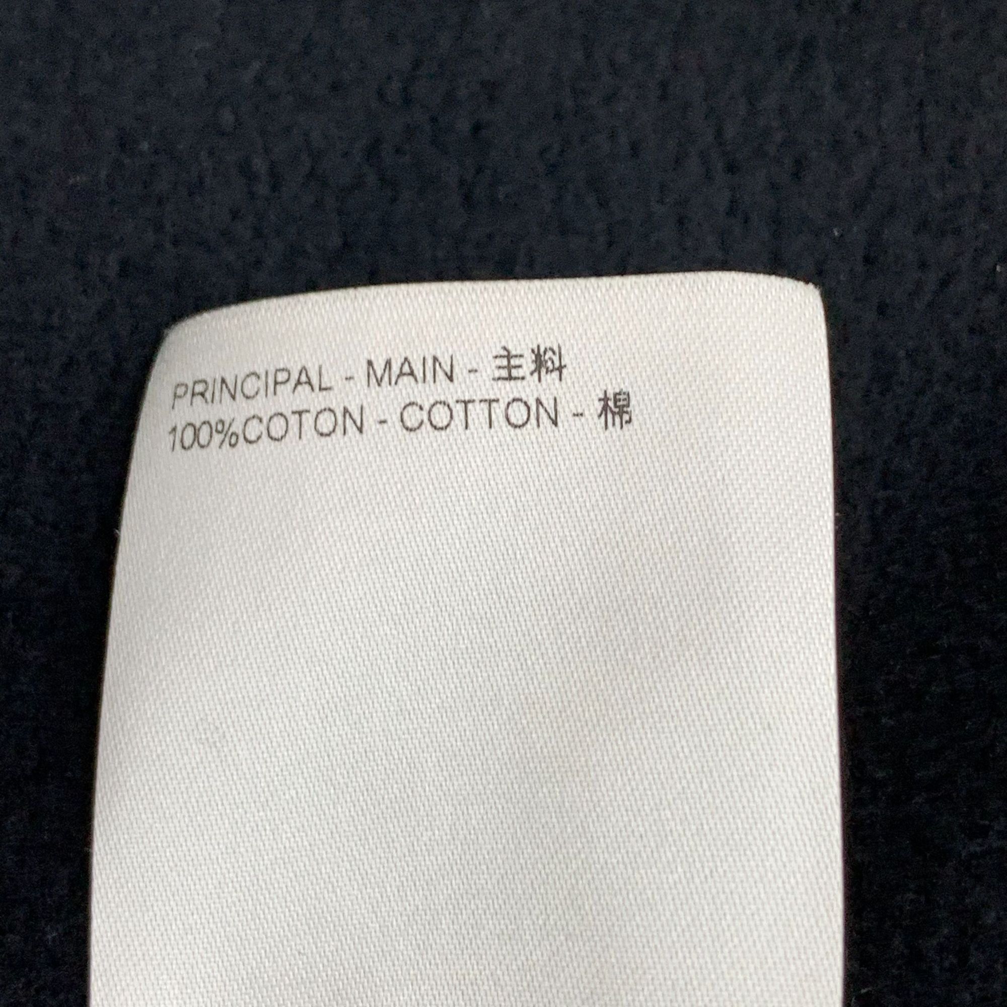 Louis Vuitton Louis Vuitton Black Gradient Logo Cotton Round-Neck Long-Sle Size US XXL / EU 58 / 5 - 3 Thumbnail