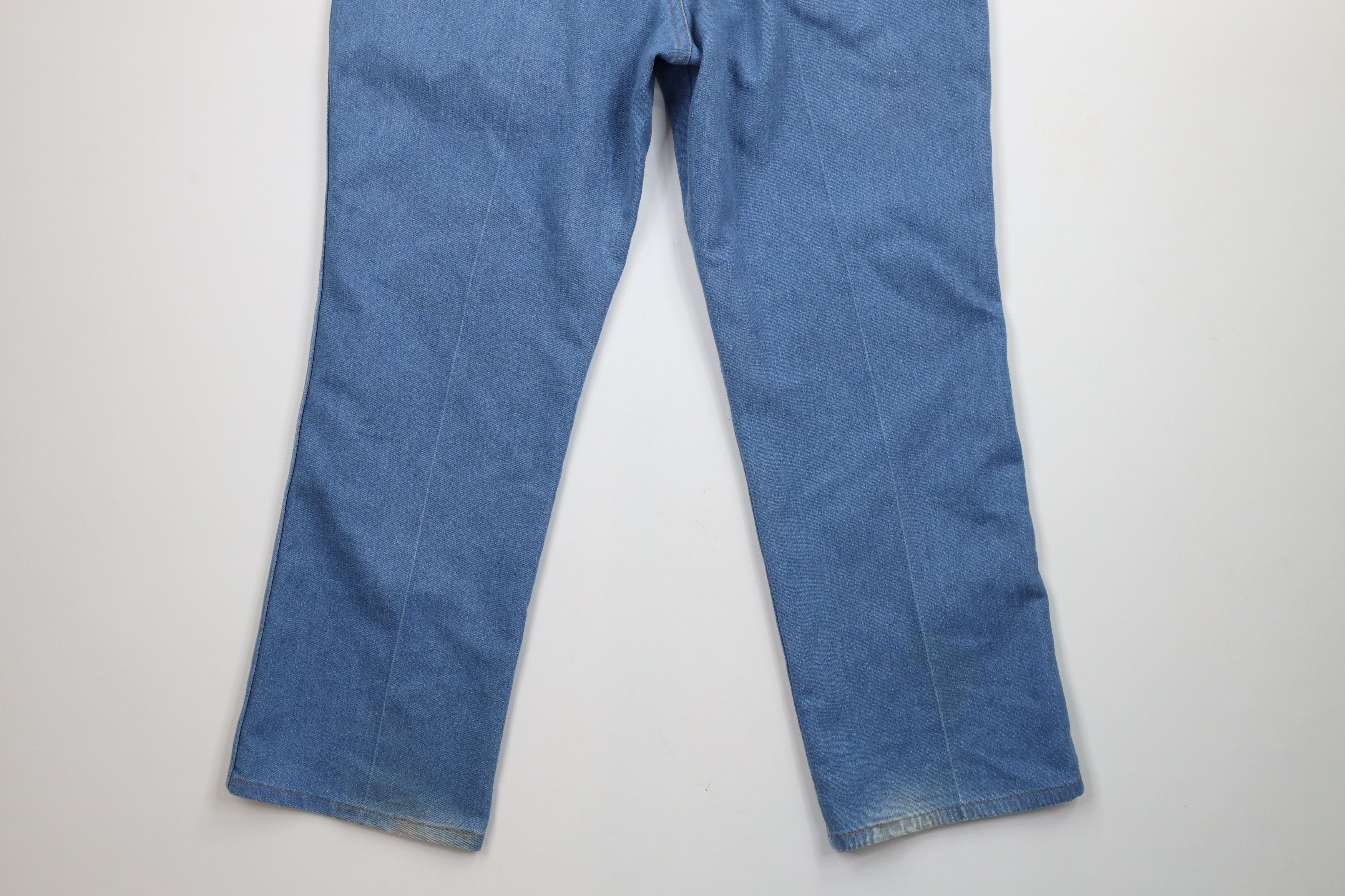 Vintage × Wrangler Vintage 90s Wrangler Flared Bootcut Western Denim Jeans Size US 38 / EU 54 - 13 Thumbnail