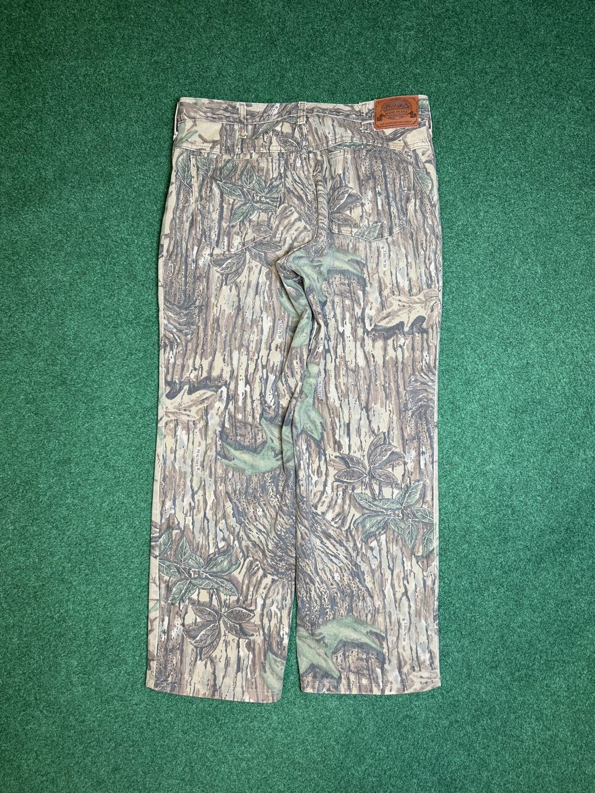 Realtree × Vintage Vintage 90s Cabela’s Realtree Camo Hip Hop Hunting Pants Size US 36 / EU 52 - 2 Thumbnail
