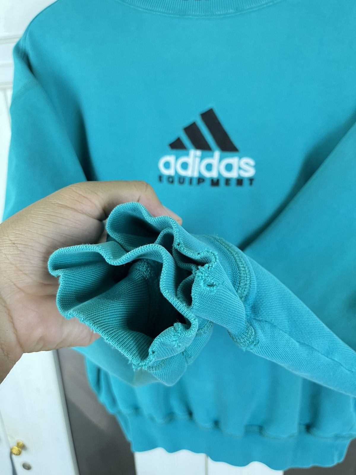 Adidas × Vintage Vintage Adidas Equipment Crewneck Size US M / EU 48-50 / 2 - 10 Thumbnail