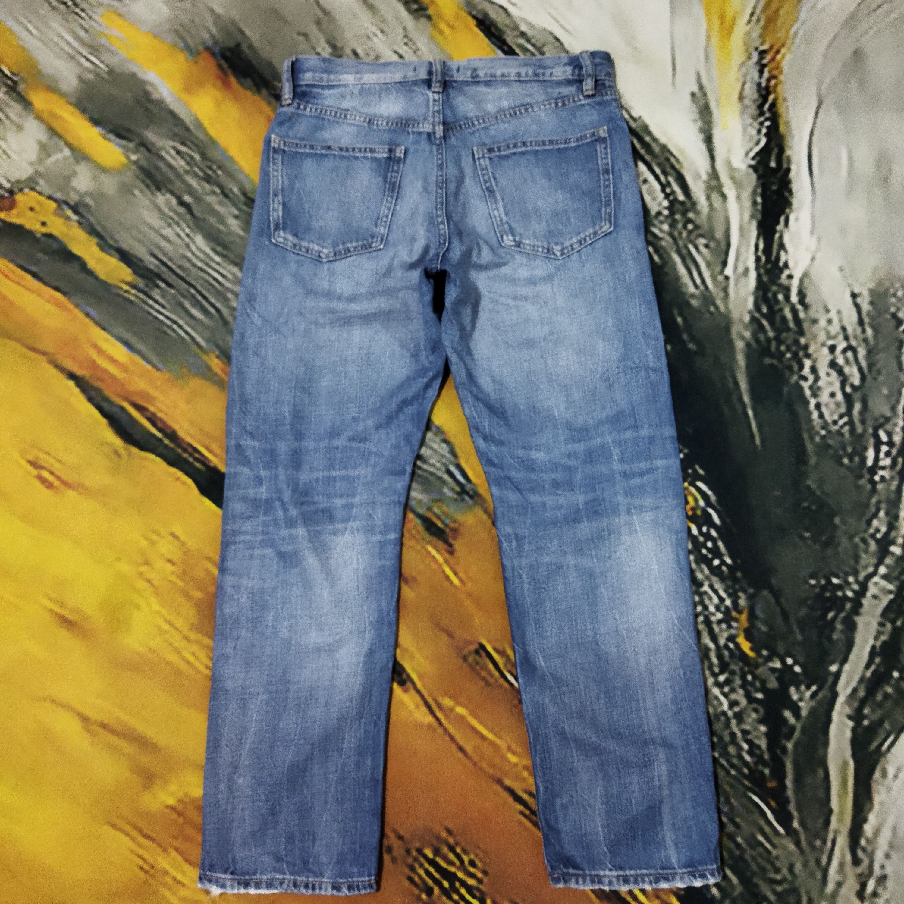 Japanese Brand VINTAGE JAPANESE DISTRESSED LIGHT BLUE JEANS PANTS Size US 30 / EU 46 - 7 Thumbnail