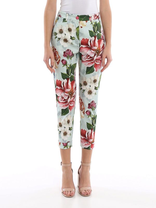Dolce & Gabbana o1y0925 Casual Pant in Multicolor Size 27" / US 4 / IT 40 - 2 Thumbnail