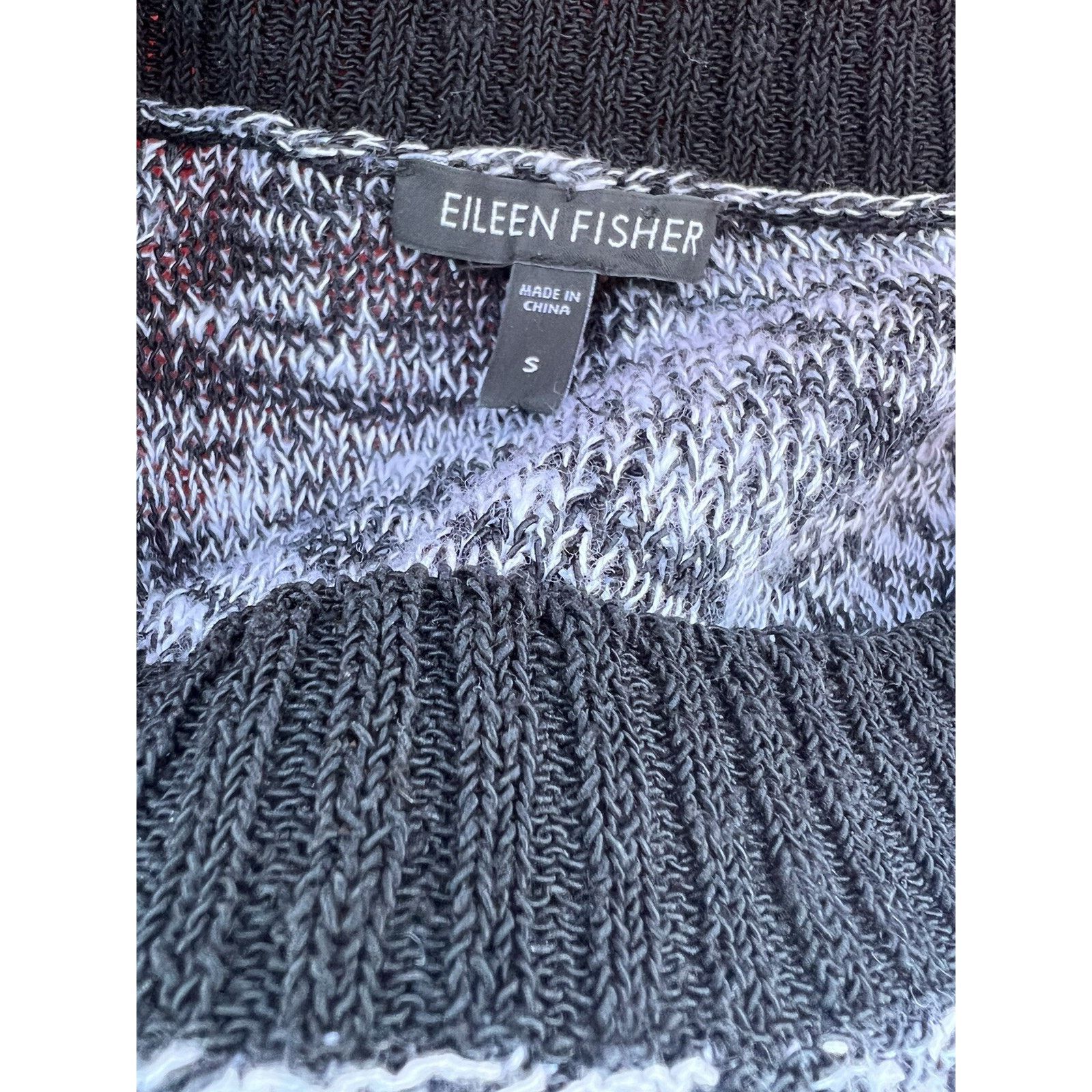 Eileen Fisher Eileen Fisher Organic Linen Sweater multi kni size S A000252 Size S / US 4 / IT 40 - 7 Thumbnail