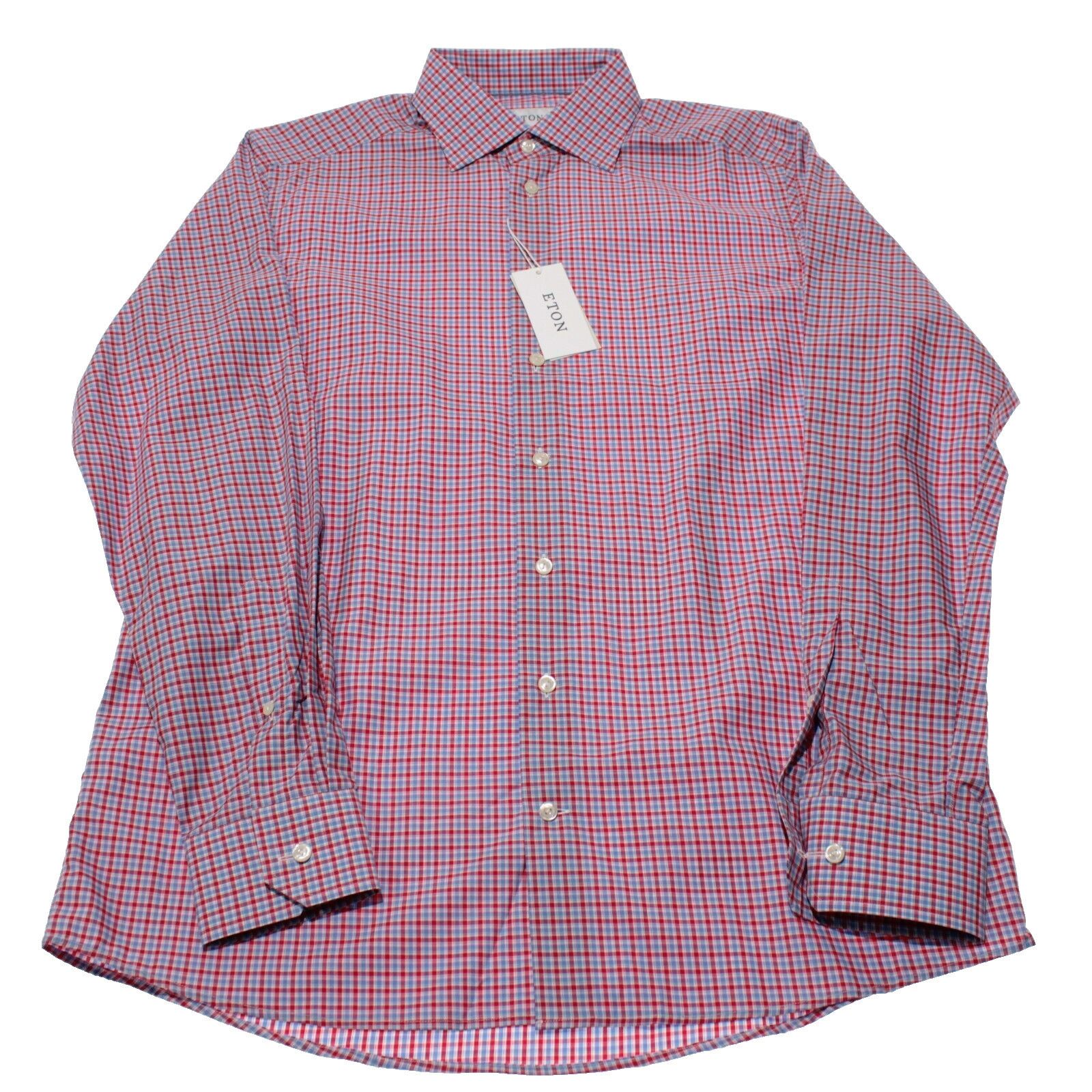 Eton Eton New with tags Shirt Size L US In Red Size US L / EU 52-54 / 3 - 3 Thumbnail