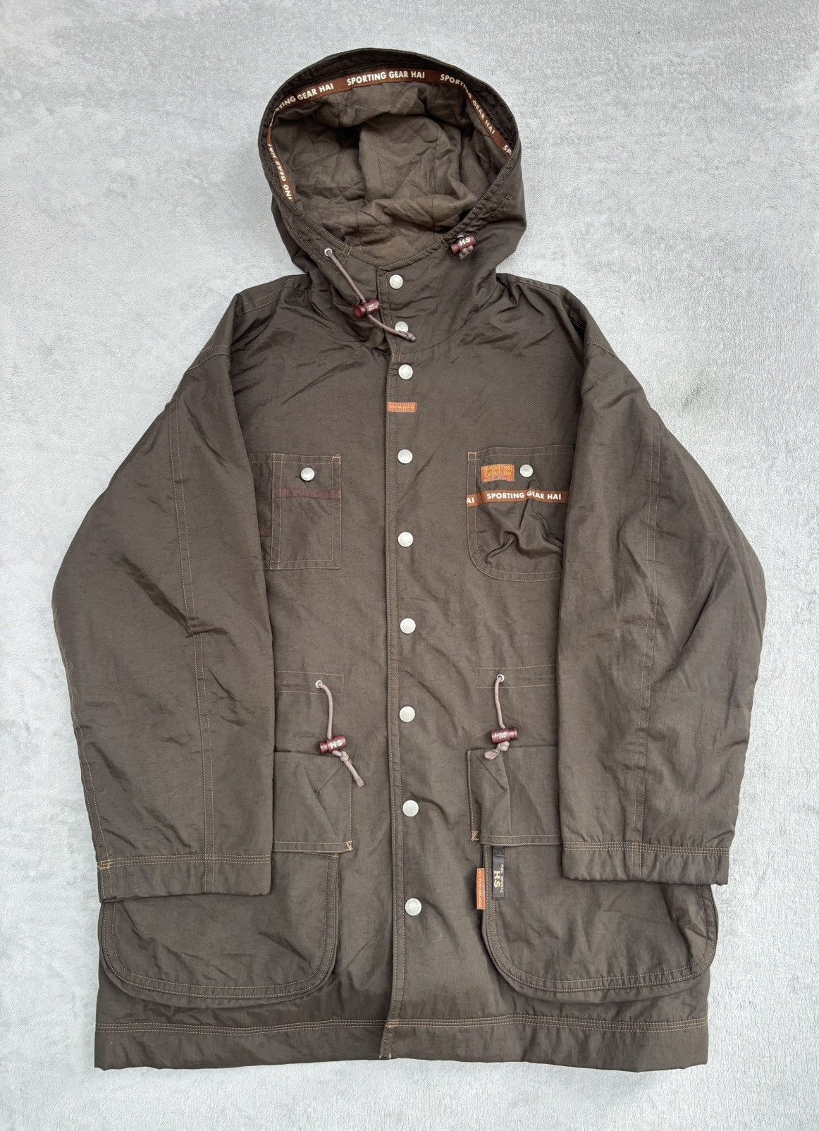 Hai Sporting Gear 80s Hai Sporting Gear by Issey Miyake Utility Field Parka Size US M / EU 48-50 / 2 - 4 Thumbnail