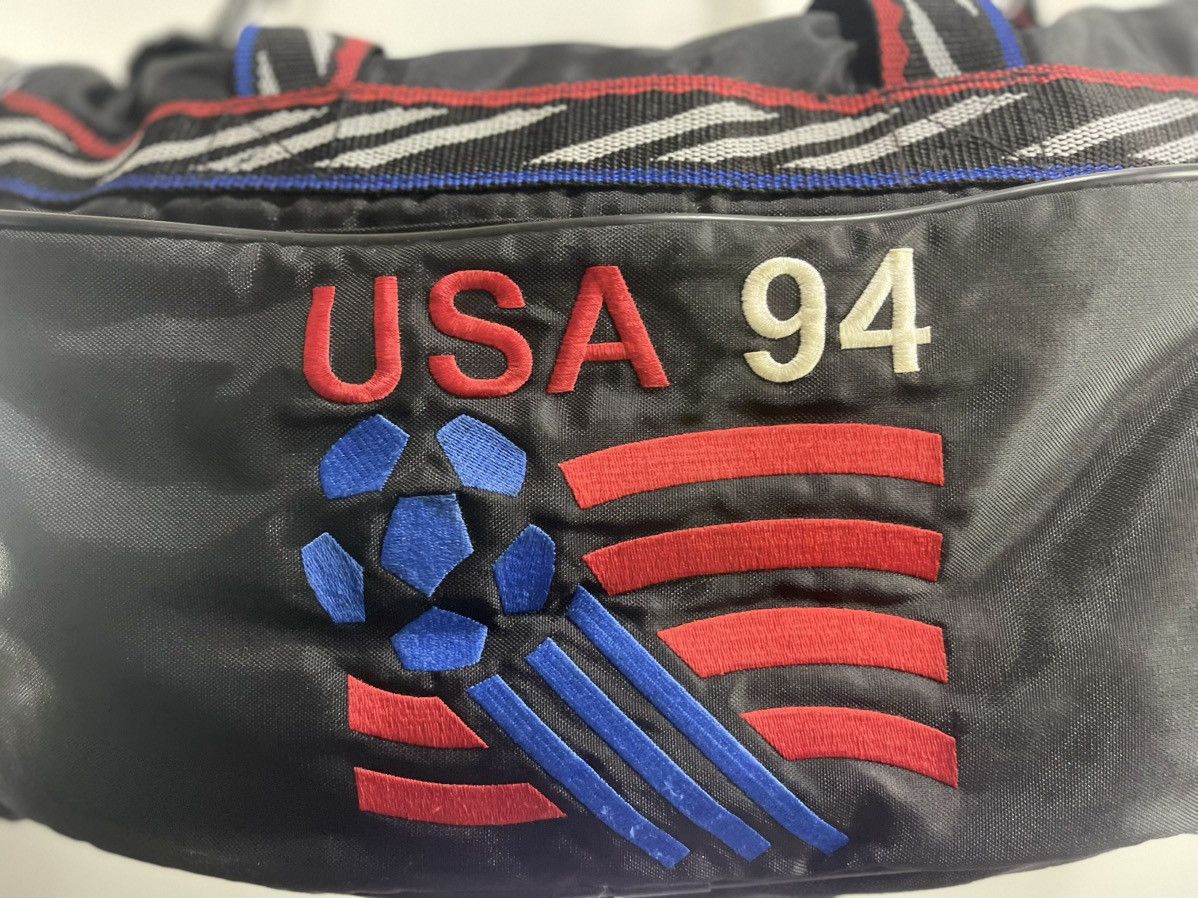 Adidas Vintage 90s Adidas World Cup 94 soccer duffle bag Size ONE SIZE - 2 Thumbnail
