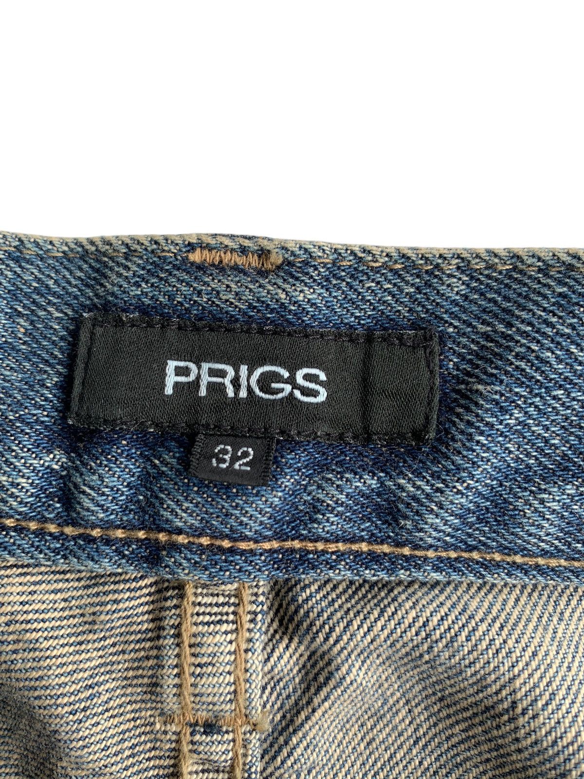 If Six Was Nine × Japanese Brand × Le Grande Bleu (L.G.B.) Punk Style Prigs snake Design Low Rise Distressed Denim☠️☠️ Size US 31 - 14 Thumbnail