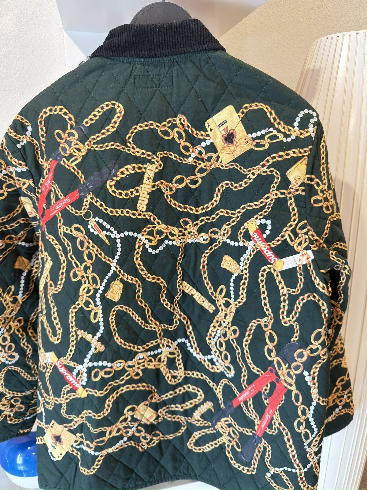 Supreme Supreme Chains Quilted Jacket Size US M / EU 48-50 / 2 - 3 Thumbnail
