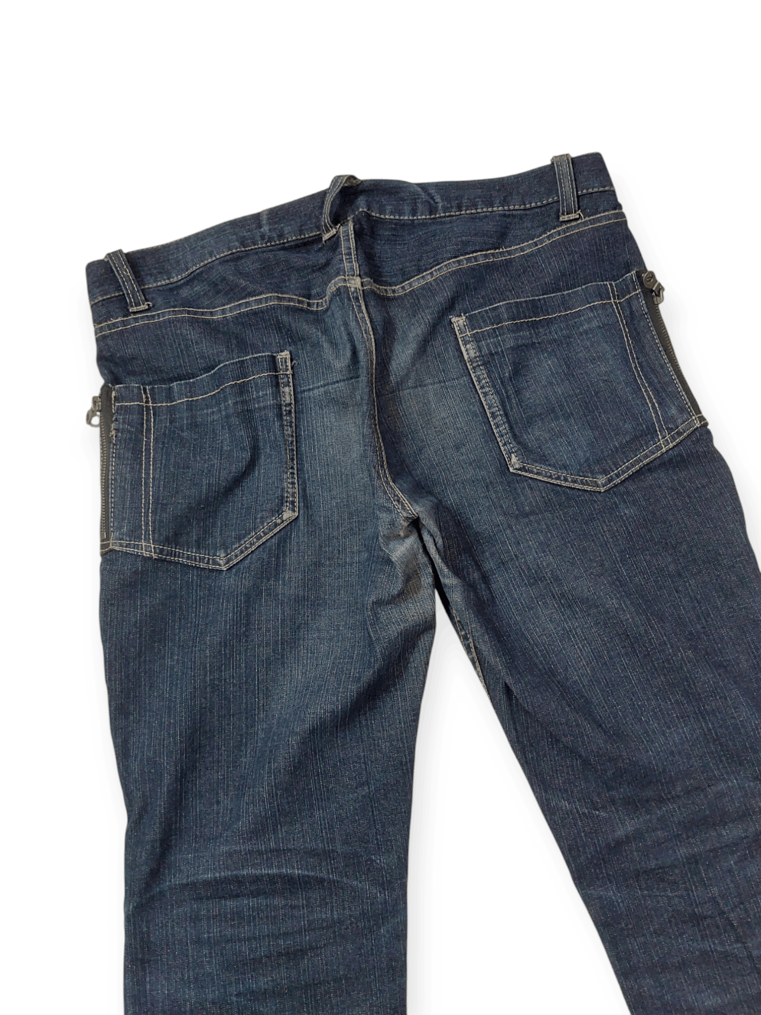 semanticdesign 💥Semantic Design Multi Zipped Punk Jeans Denim Size US 34 / EU 50 - 15 Thumbnail