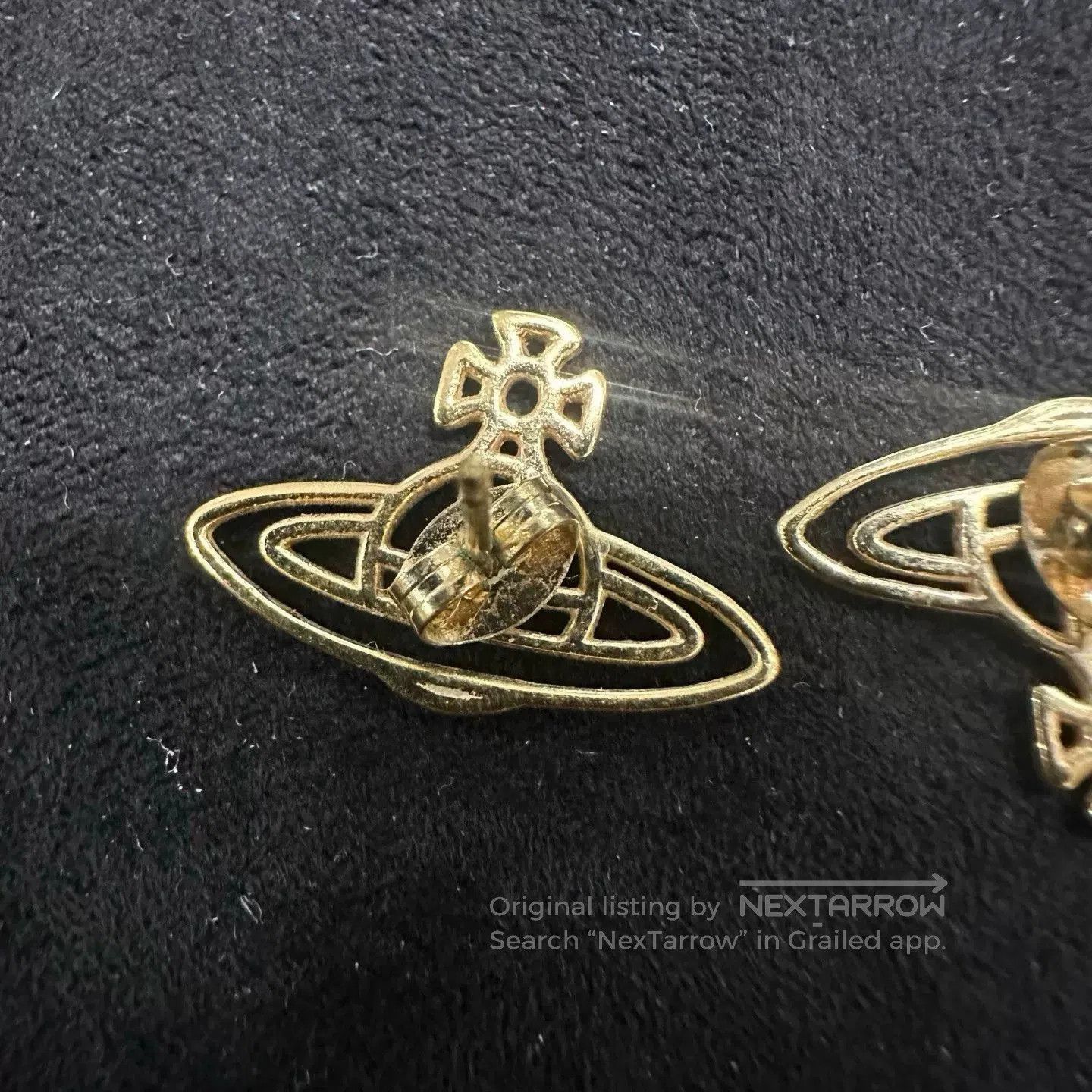 Vivienne Westwood Vivienne Westwood Saturn Orb Earrings. Size ONE SIZE - 4 Thumbnail