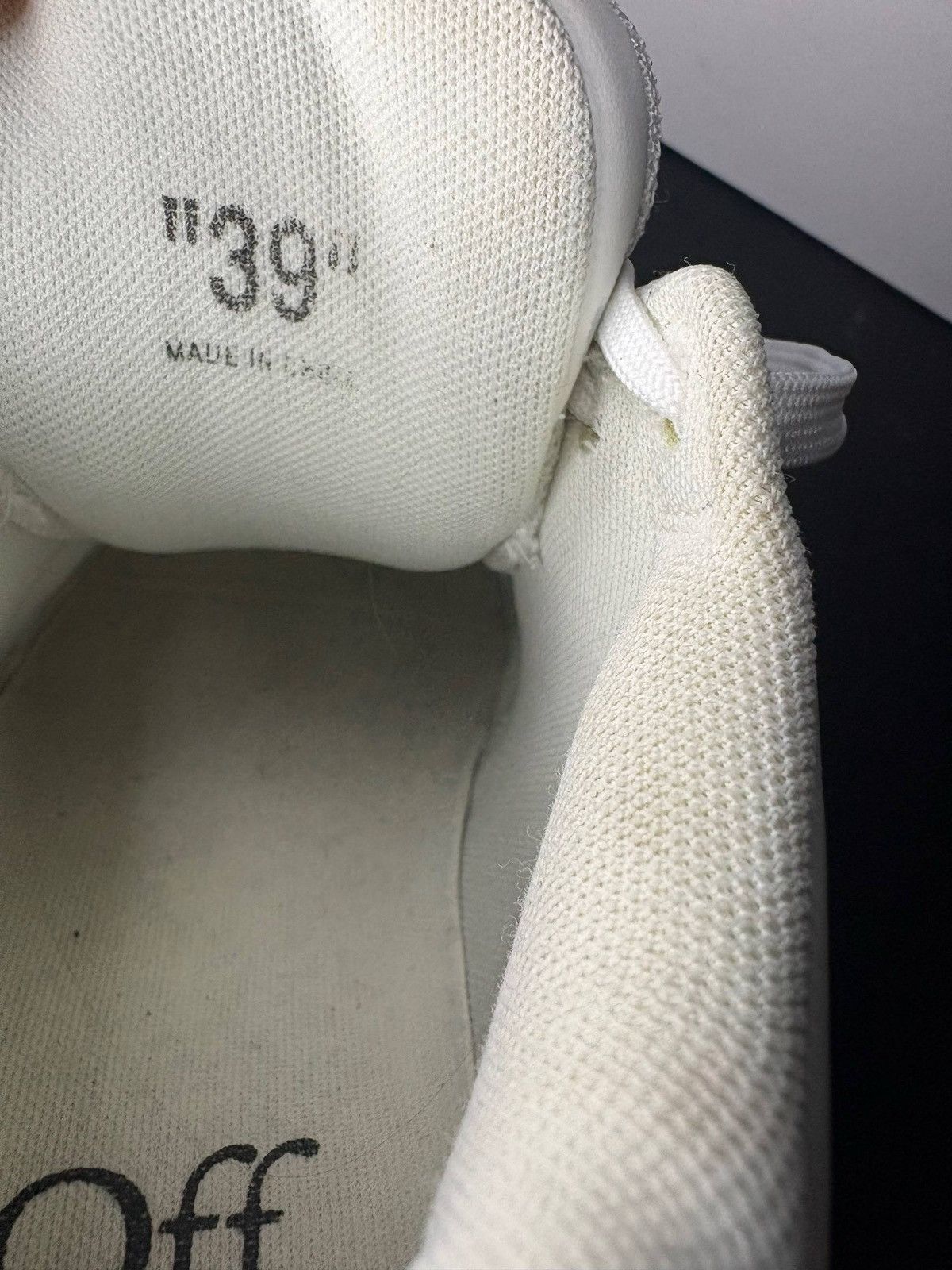 Off-White Off-White Out Of Office “For Walking” White/Black/Blue Size US 9 / IT 39 - 4 Thumbnail