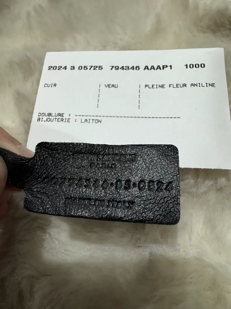 Saint Laurent Paris Saint Laurent Paris size 85 Metal Belt Size ONE SIZE - 3 Thumbnail
