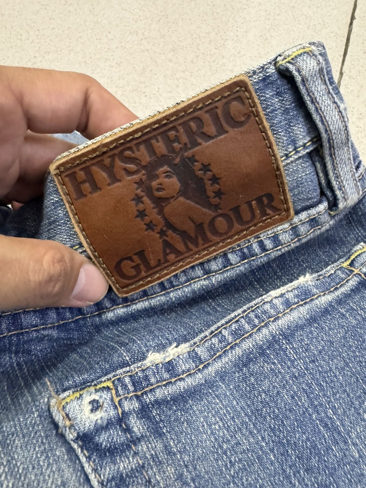 Hysteric Glamour HYSTERIC GLAMOUR x NEW YORK DOLLS JEANS SIZE 30 Size 30" / US 8 / IT 44 - 4 Thumbnail